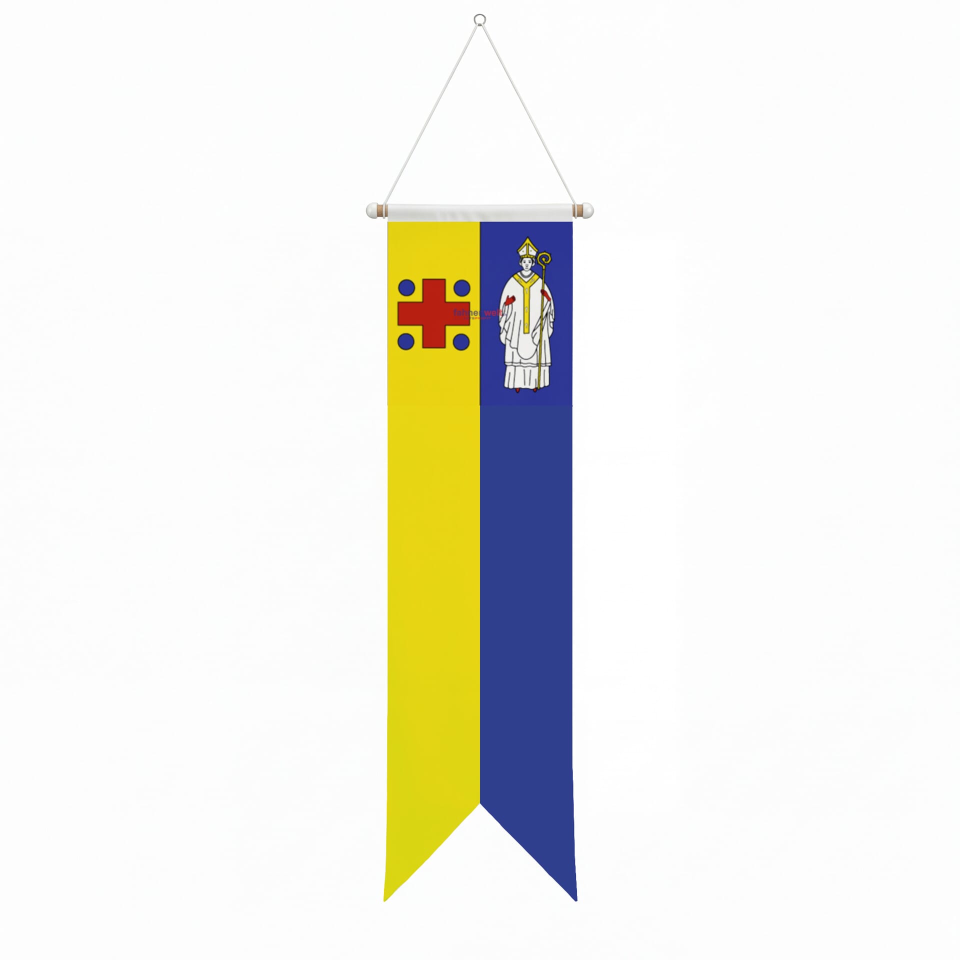 Fahne Gemeinde 2054 Ch&eacute;zard-St-Martin Ehemalige Gemeinde (NE) | 30 x 30 cm und Gr&ouml;sser - Bild 3