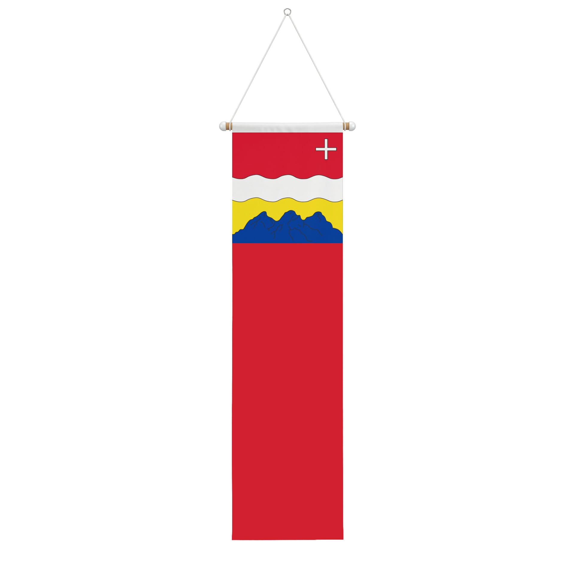 Fahne Gemeinde 6436 Muotathal (SZ) | 30 x 30 cm und Gr&ouml;sser - Bild 2