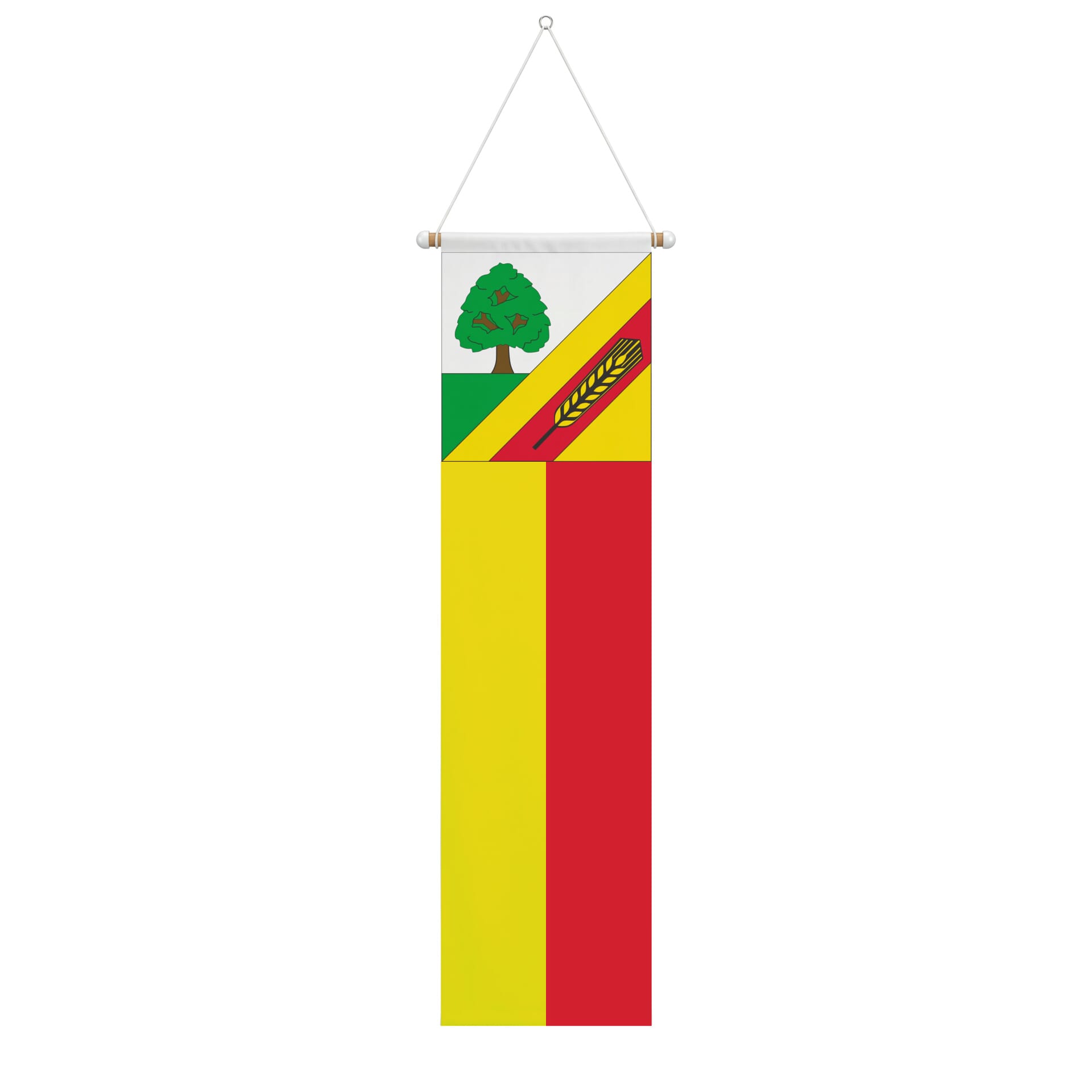 Fahne Gemeinde 4574 L&uuml;sslingen Nennigkofen (SO) | 30 x 30 cm und Gr&ouml;sser - Bild 2