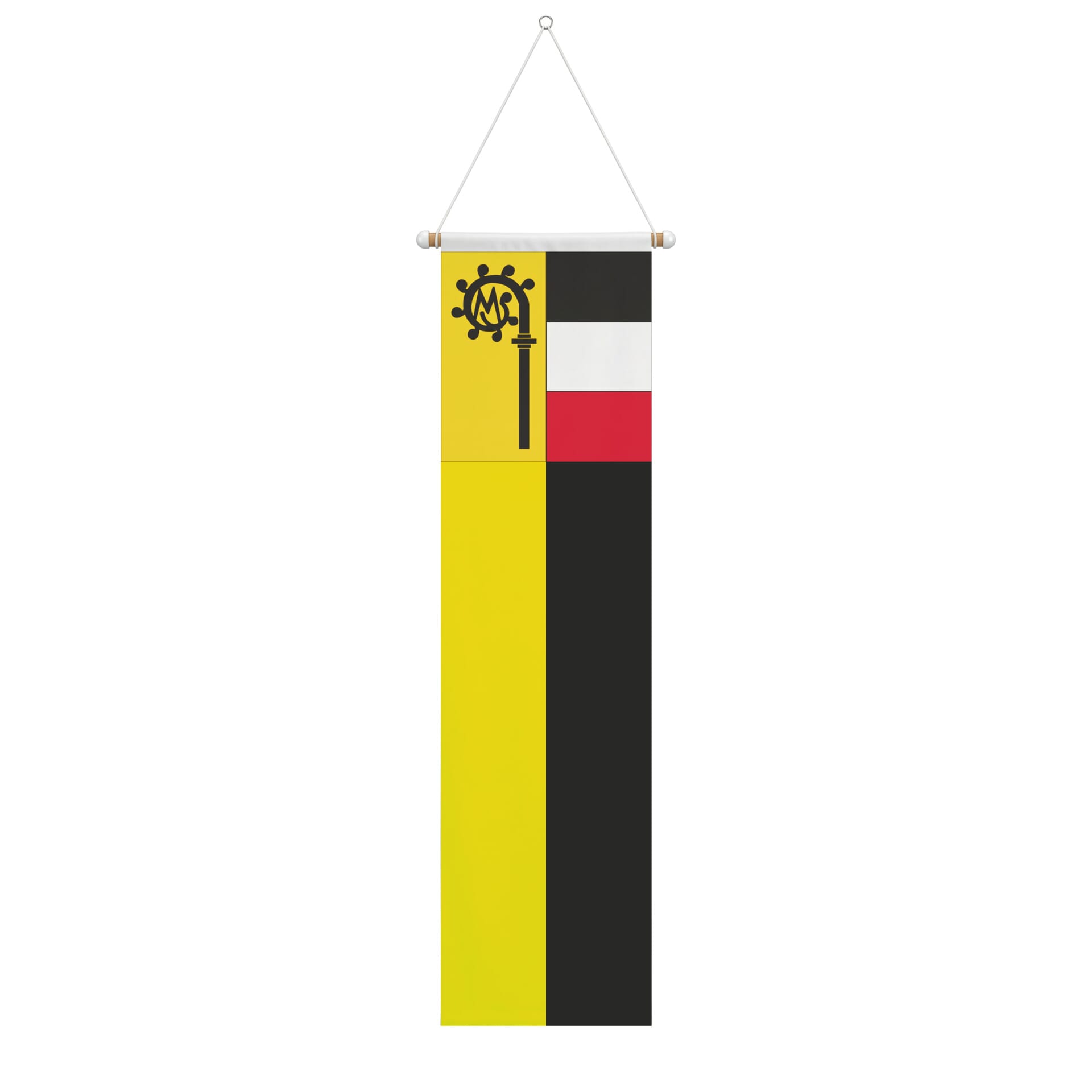 Fahne Gemeinde 4717 M&uuml;mliswil (SO) | 30 x 30 cm und Gr&ouml;sser - Bild 2