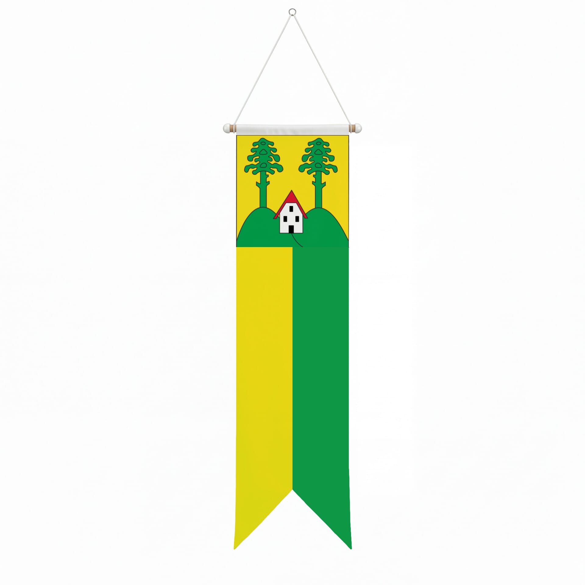 Fahne Gemeinde 4232 Fehren (SO) | 30 x 30 cm und Gr&ouml;sser - Bild 3