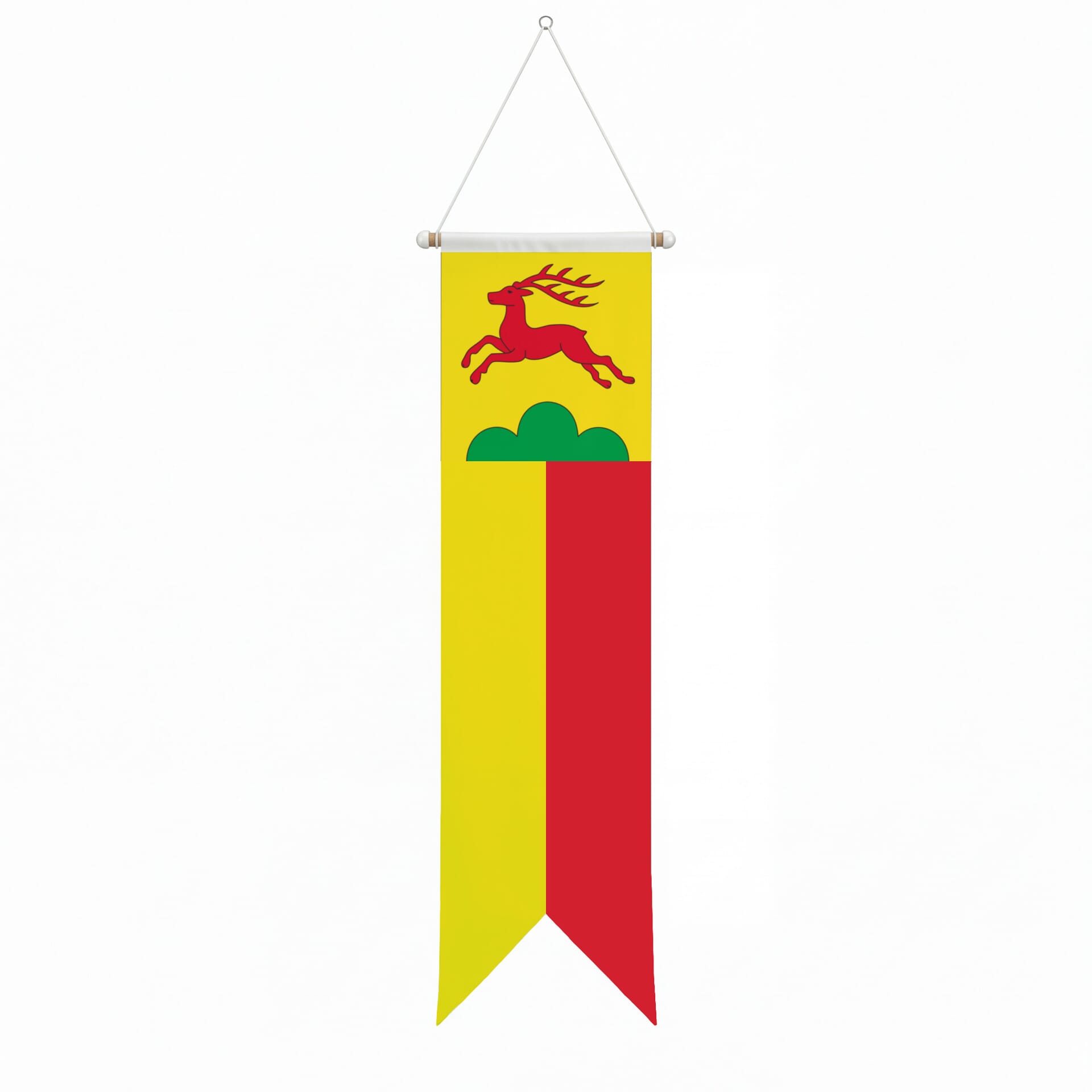 Fahne Gemeinde 4524 G&uuml;nsberg (SO) | 30 x 30 cm und Gr&ouml;sser - Bild 3