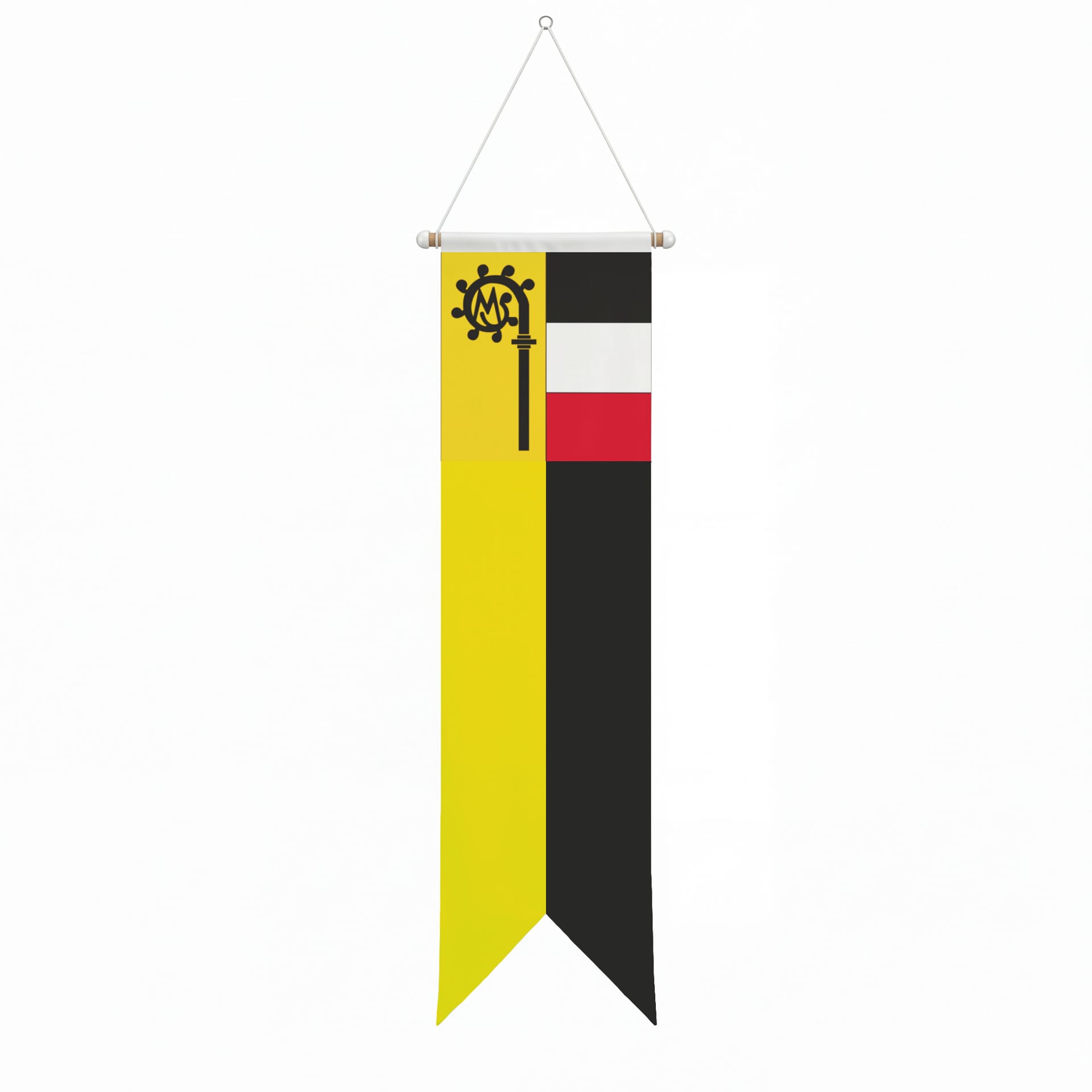 Fahne Gemeinde 4717 M&uuml;mliswil (SO) | 30 x 30 cm und Gr&ouml;sser - Bild 3