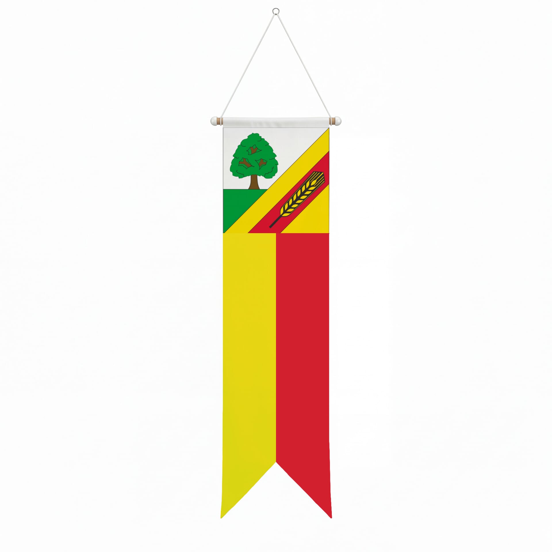 Fahne Gemeinde 4574 L&uuml;sslingen Nennigkofen (SO) | 30 x 30 cm und Gr&ouml;sser - Bild 3
