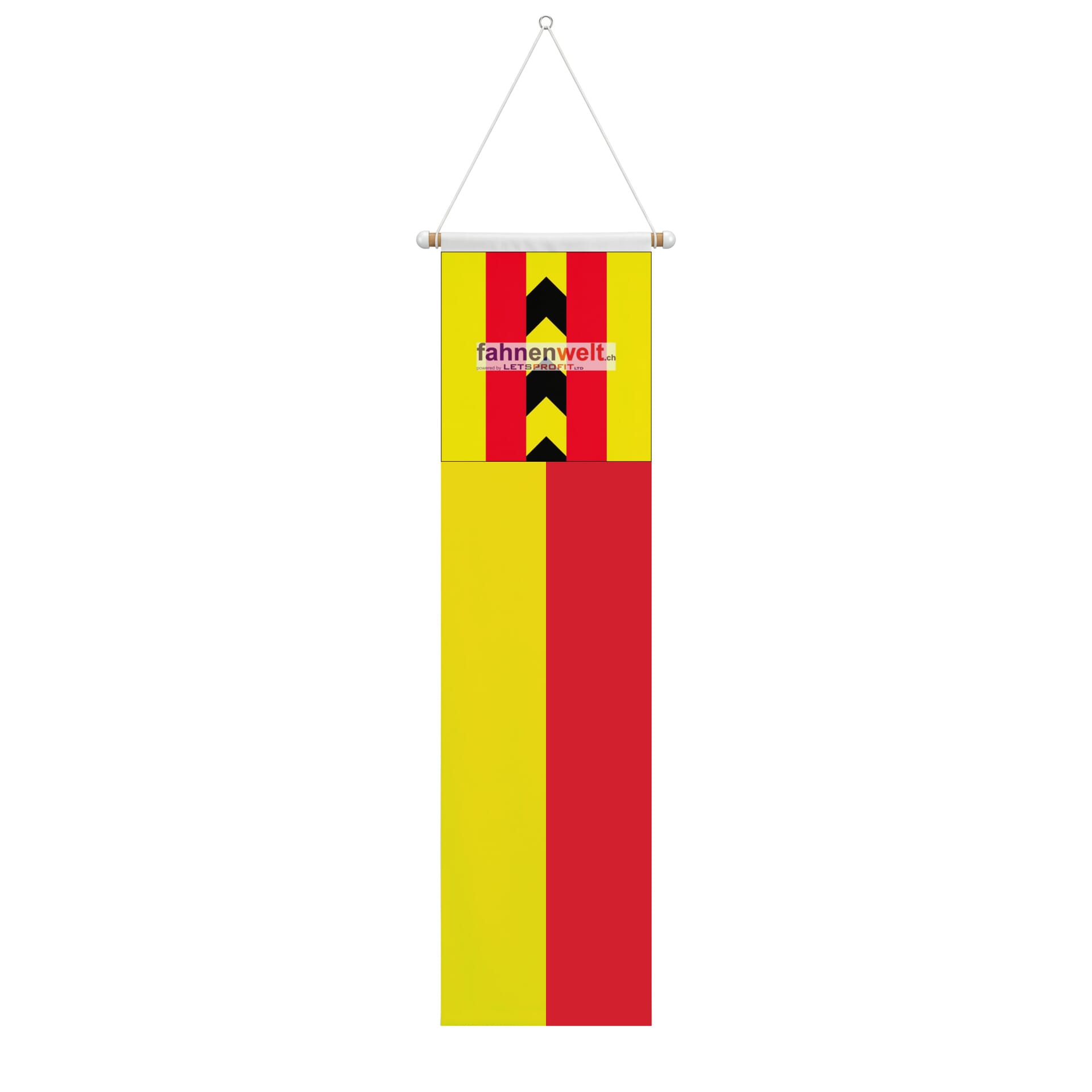 Fahne Gemeinde 4571 L&uuml;terkofen-Ischertswil (SO) | 30 x 30 cm und Gr&ouml;sser - Bild 2