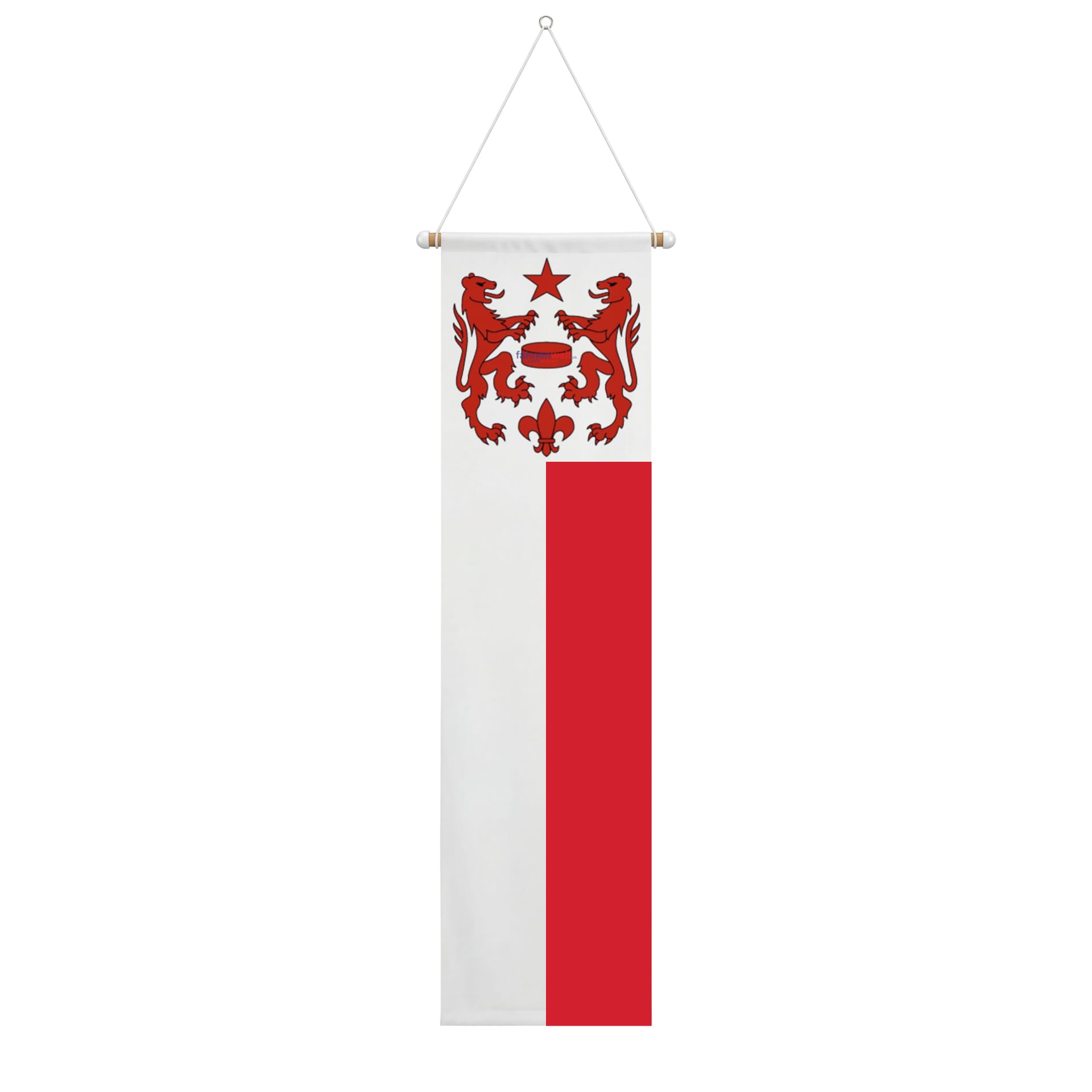 Fahne Gemeinde 6693 Broglio Ehemalige Gemeinde (TI) | 30 x 30 cm und Gr&ouml;sser - Bild 2