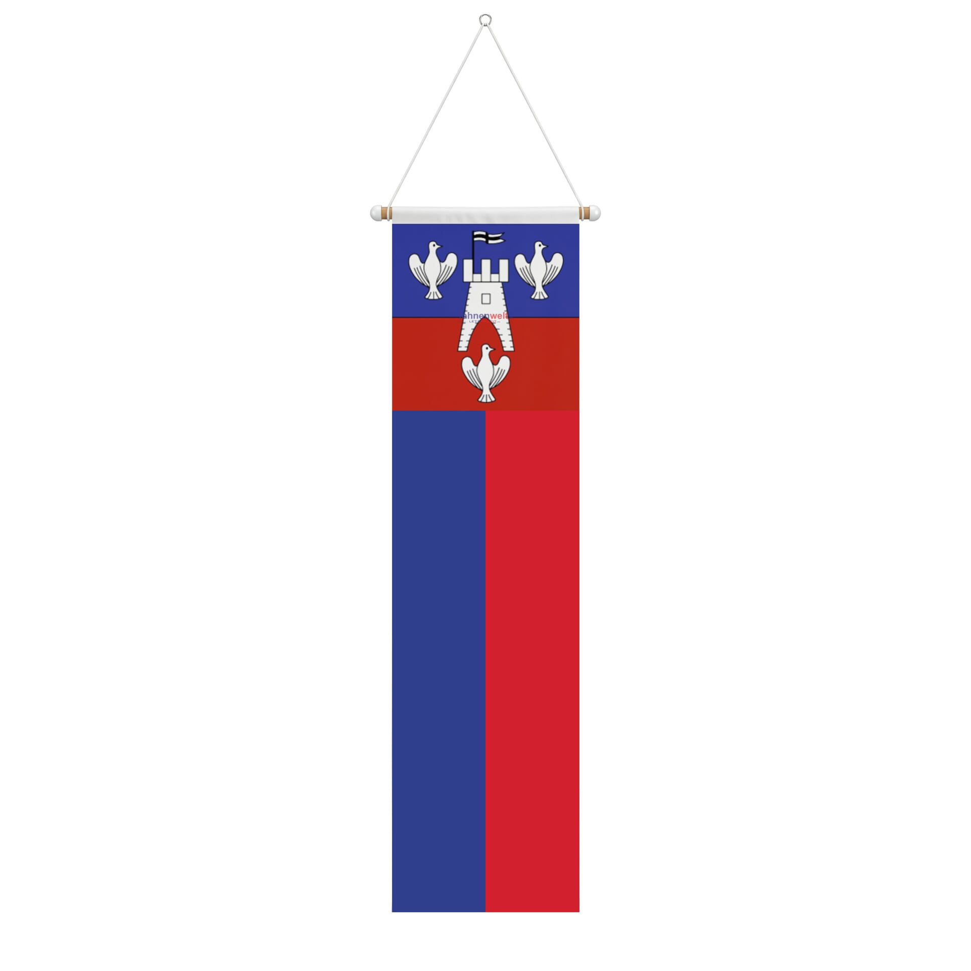 Fahne Gemeinde 6670 Avegno Ehemalige Gemeinde (TI) | 30 x 30 cm und Gr&ouml;sser - Bild 2