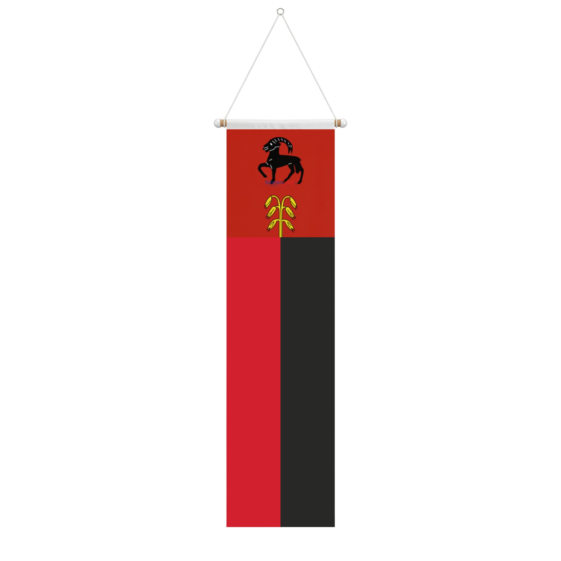Fahne Gemeinde 6958 Bidogno Ehemalige Gemeinde (TI) | 30 x 30 cm und Gr&ouml;sser - Bild 2