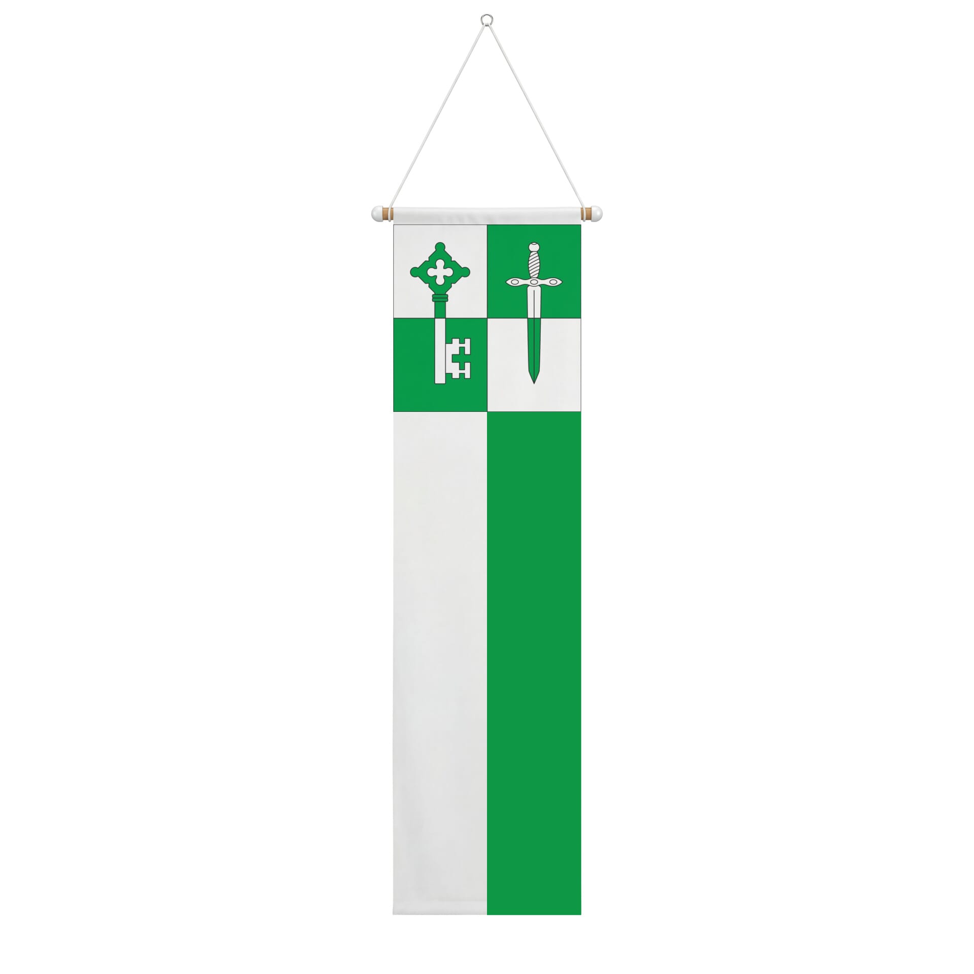 Fahne Gemeinde 6803 Camignolo Ehemalige Gemeinde (TI) | 30 x 30 cm und Gr&ouml;sser - Bild 2