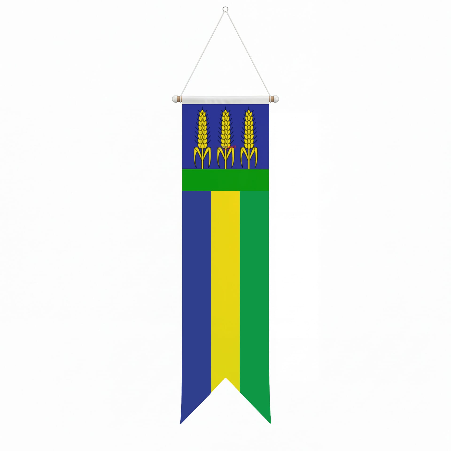 Fahne Gemeinde 6661 Berzona Ehemalige Gemeinde (TI) | 30 x 30 cm und Gr&ouml;sser - Bild 3