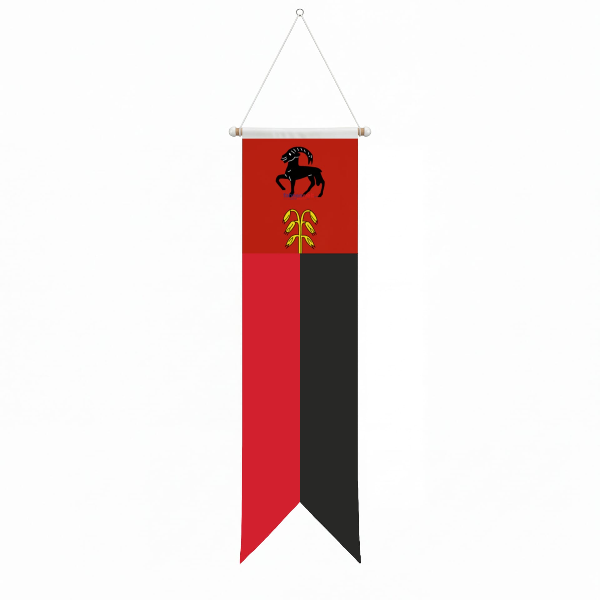 Fahne Gemeinde 6958 Bidogno Ehemalige Gemeinde (TI) | 30 x 30 cm und Gr&ouml;sser - Bild 3