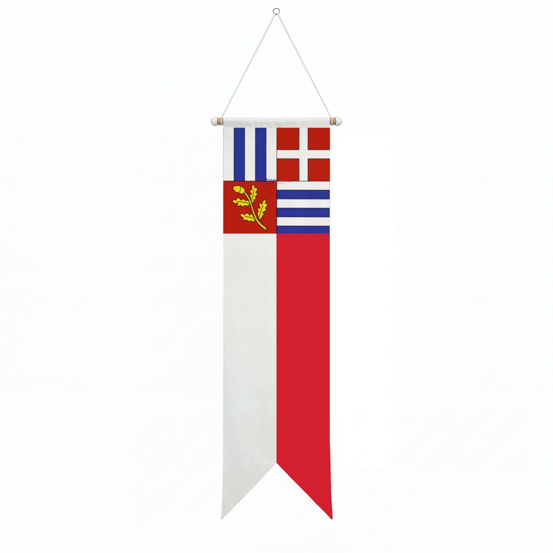 Fahne Gemeinde 6837 Bruzella Ehemalige Gemeinde (TI) | 30 x 30 cm und Gr&ouml;sser - Bild 3