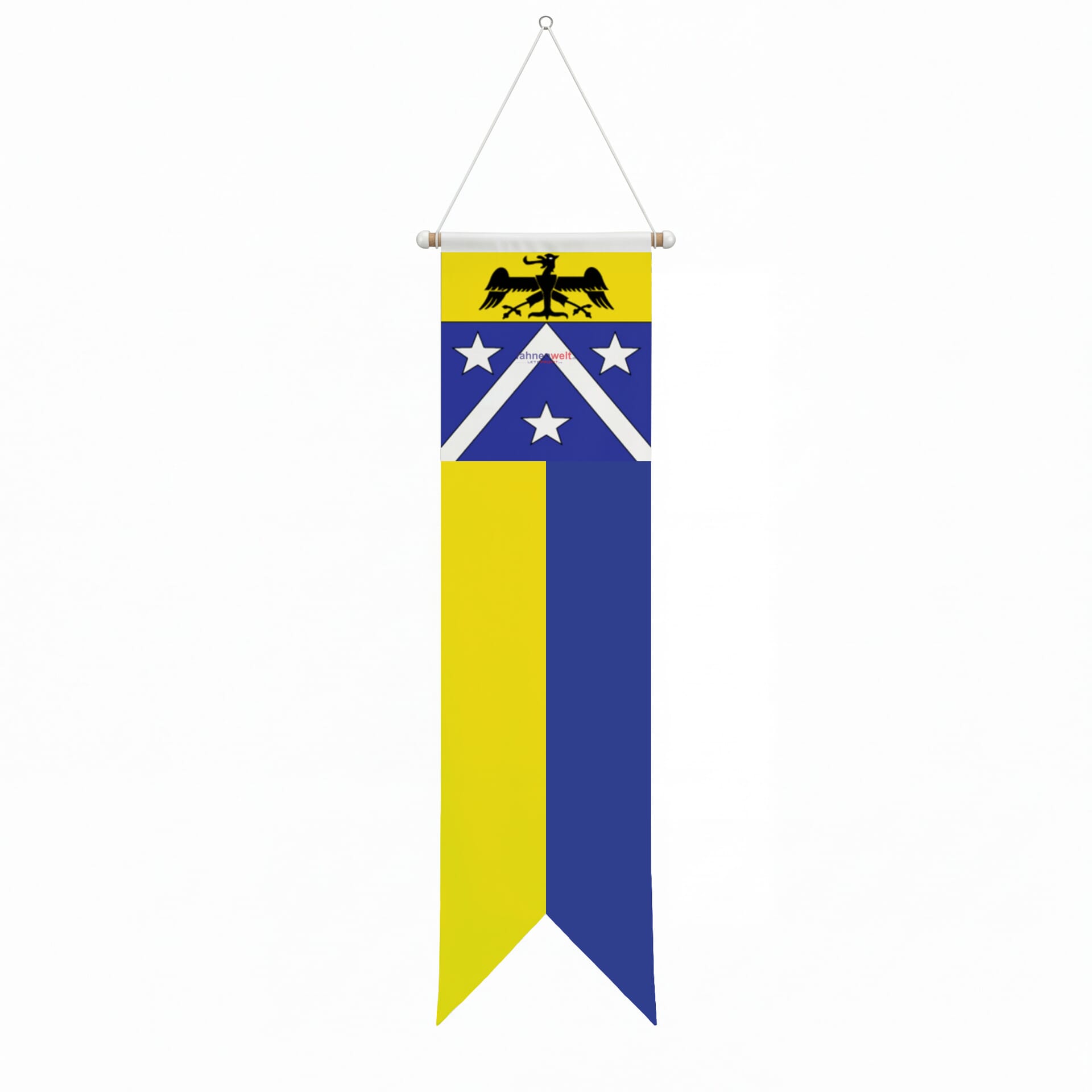 Fahne Gemeinde 6838 Cabbio Ehemalige Gemeinde (TI) | 30 x 30 cm und Gr&ouml;sser - Bild 3