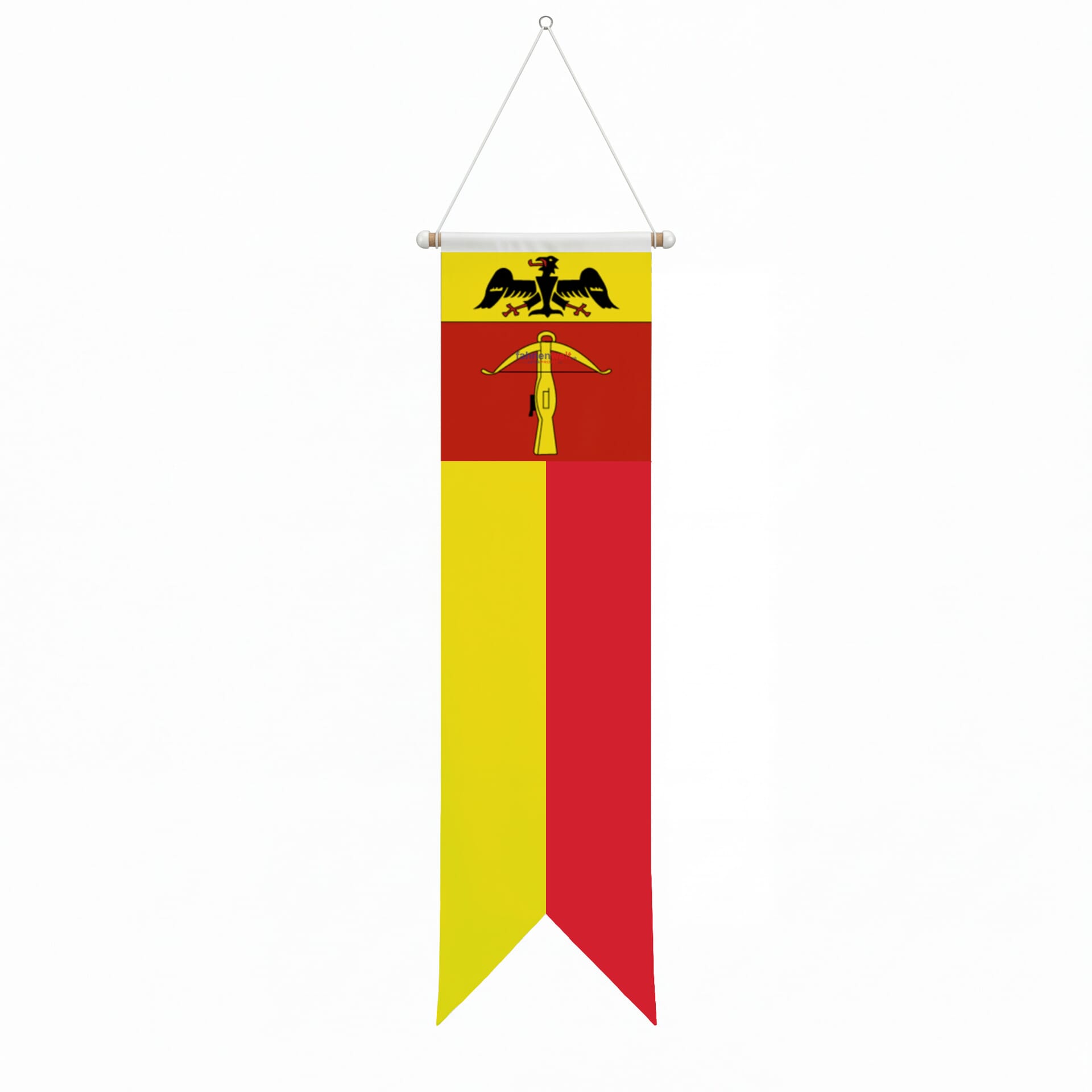 Fahne Gemeinde 6576 Gerra (Gambarogno) Ehemalige Gemeinde (TI) | 30 x 30 cm und Gr&ouml;sser - Bild 3