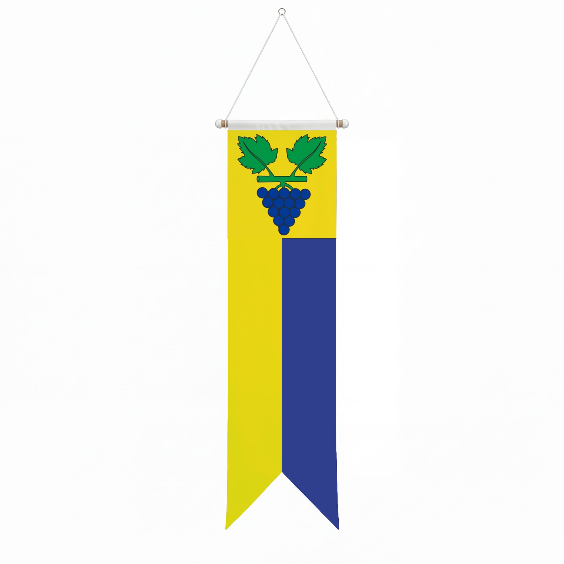 Fahne Gemeinde 6516 Cugnasco Ehemalige Gemeinde (TI) | 30 x 30 cm und Gr&ouml;sser - Bild 3