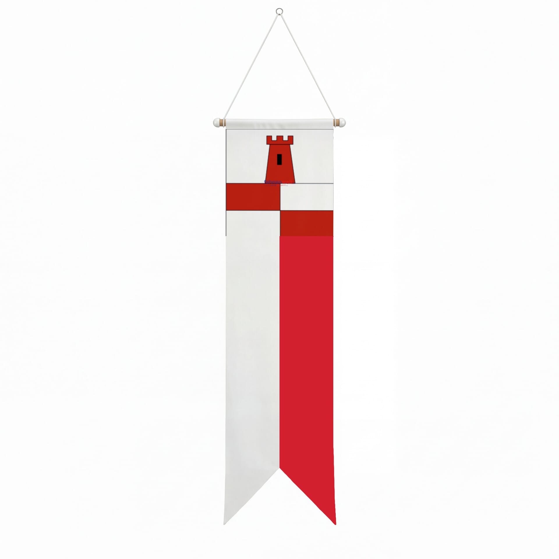 Fahne Gemeinde 6575 San Nazzaro Ehemalige Gemeinde (TI) | 30 x 30 cm und Gr&ouml;sser - Bild 3