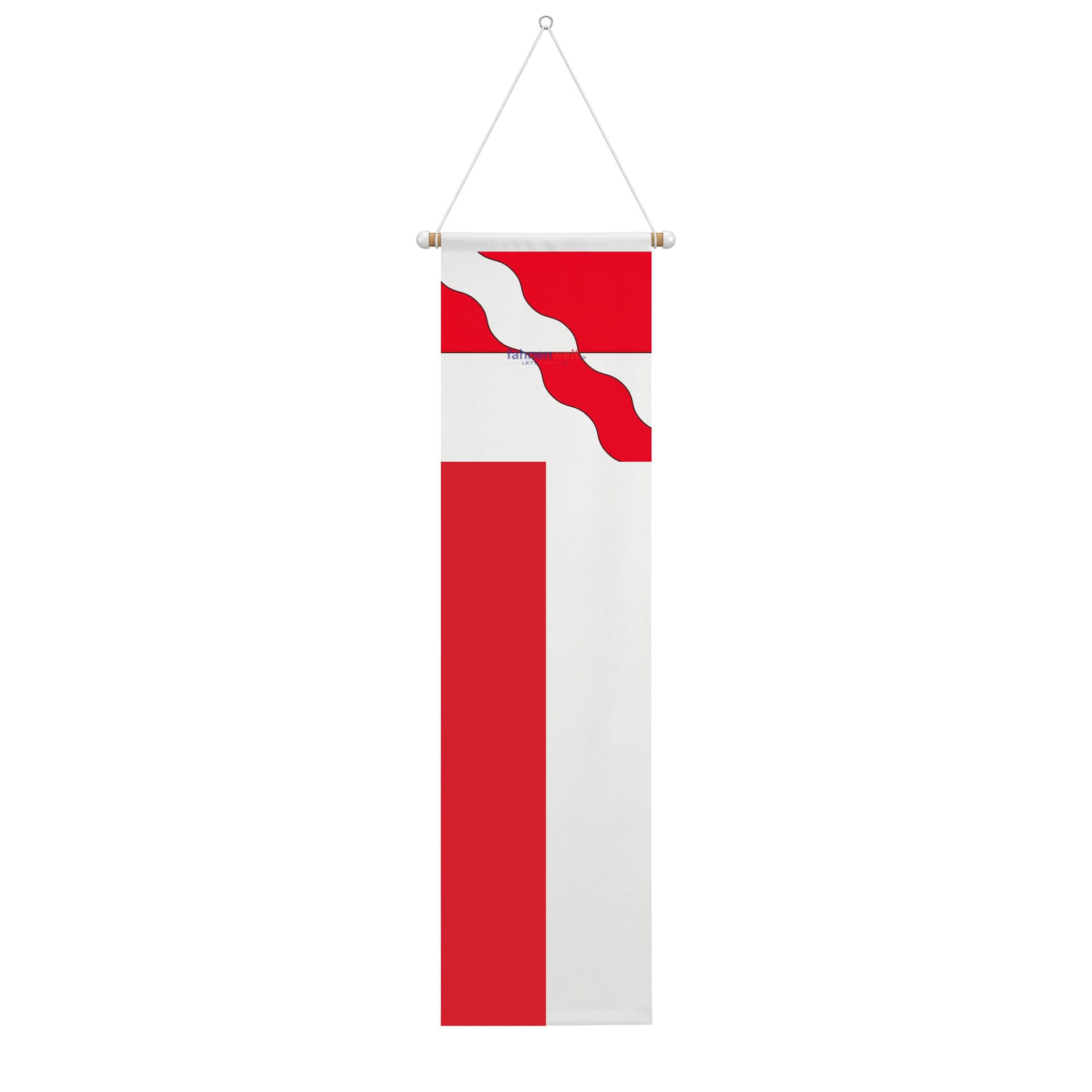 Fahne Gemeinde 9214 Kradolf-Sch&ouml;nenberg (TG) | 30 x 30 cm und Gr&ouml;sser - Bild 2