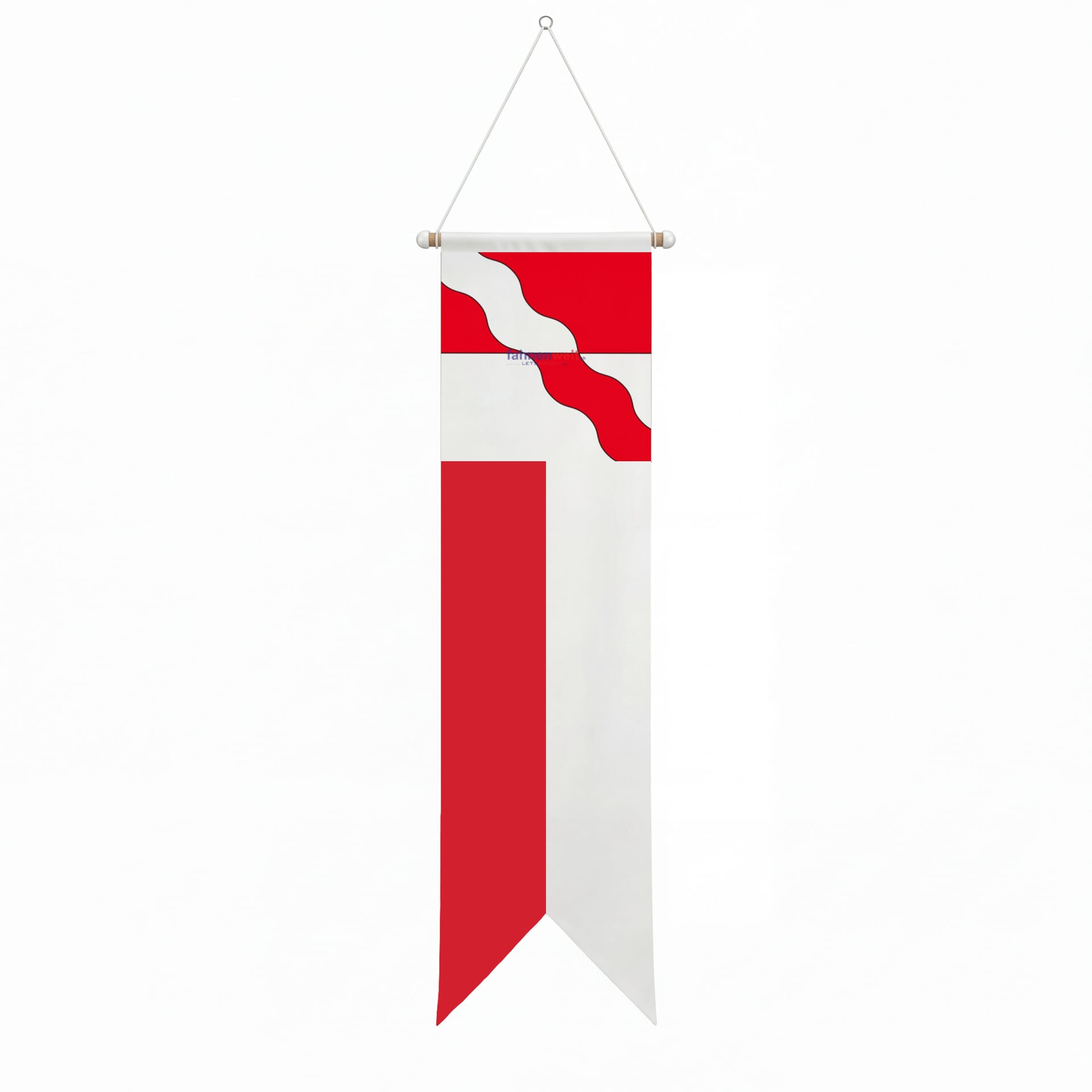 Fahne Gemeinde 9214 Kradolf-Sch&ouml;nenberg (TG) | 30 x 30 cm und Gr&ouml;sser - Bild 3