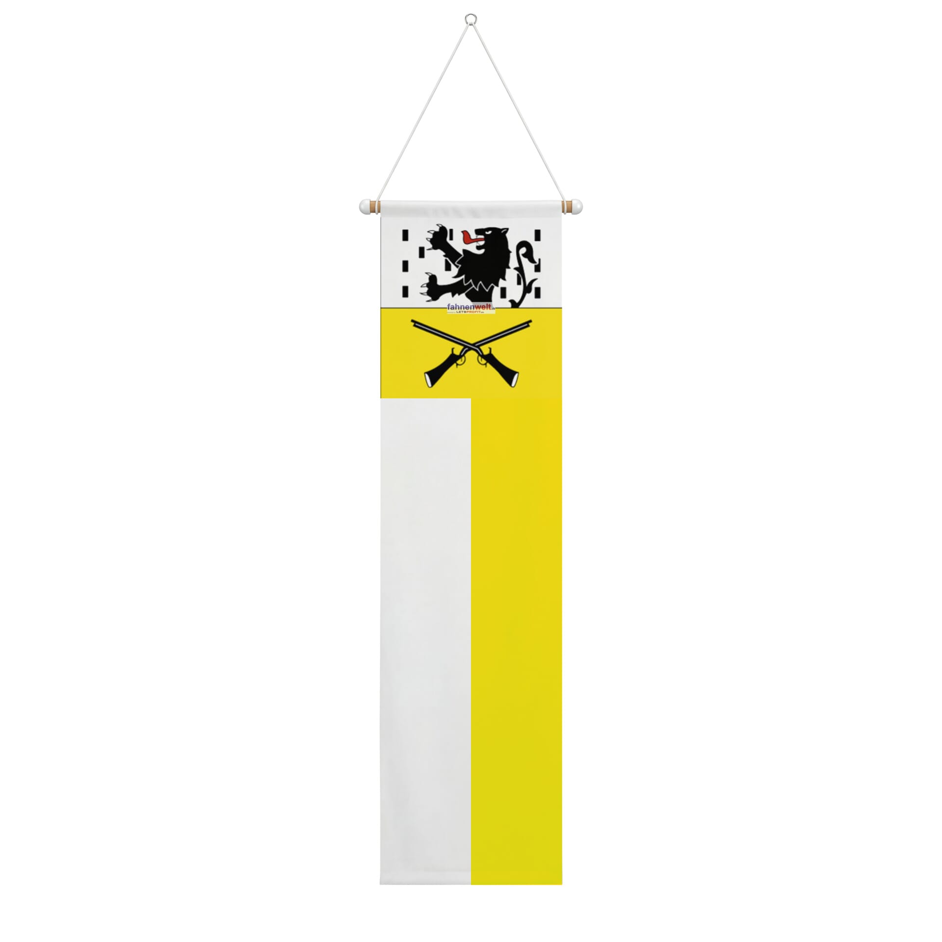 Fahne Gemeinde 1316 Chevilly (VD) | 30 x 30 cm und Gr&ouml;sser - Bild 2