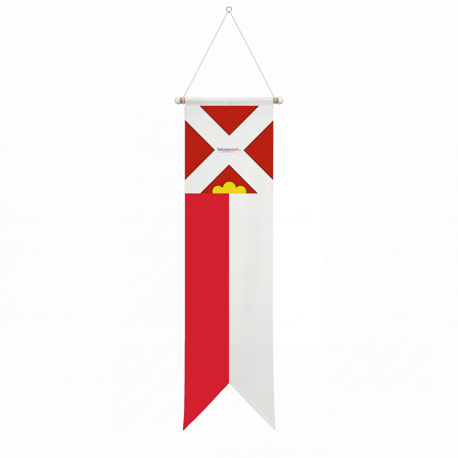 Fahne Gemeinde 1354 Montcherand (VD) | 30 x 30 cm und Gr&ouml;sser - Bild 3