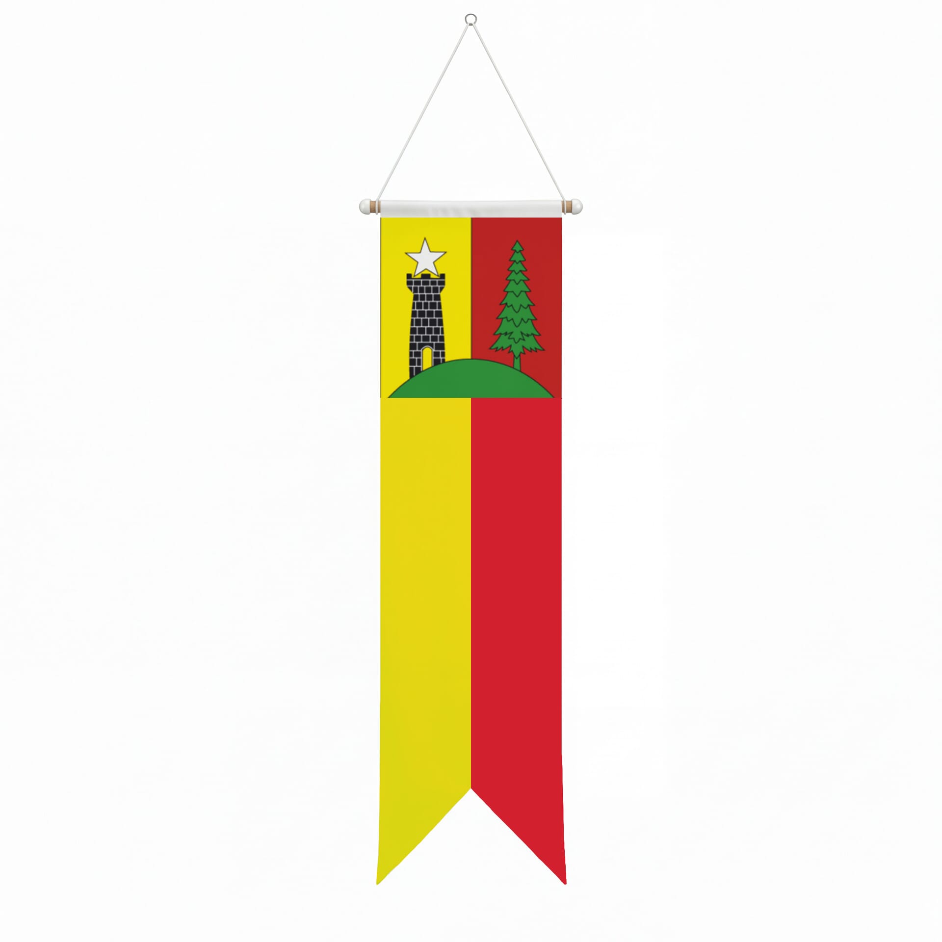 Fahne Gemeinde 1264 Saint-Cergue (VD) | 30 x 30 cm und Gr&ouml;sser - Bild 3