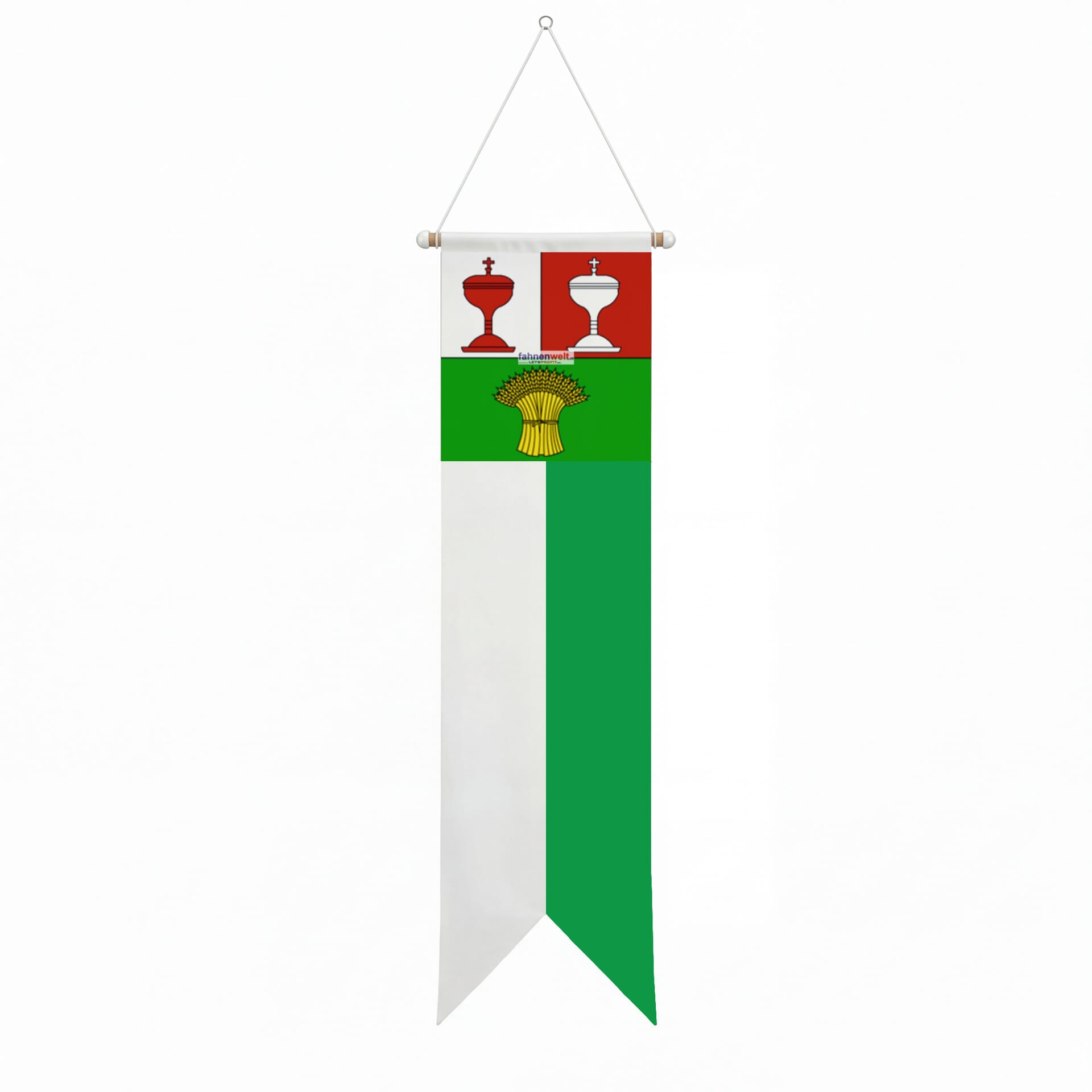 Fahne Gemeinde 1418 Vuarrens (VD) | 30 x 30 cm und Gr&ouml;sser - Bild 3
