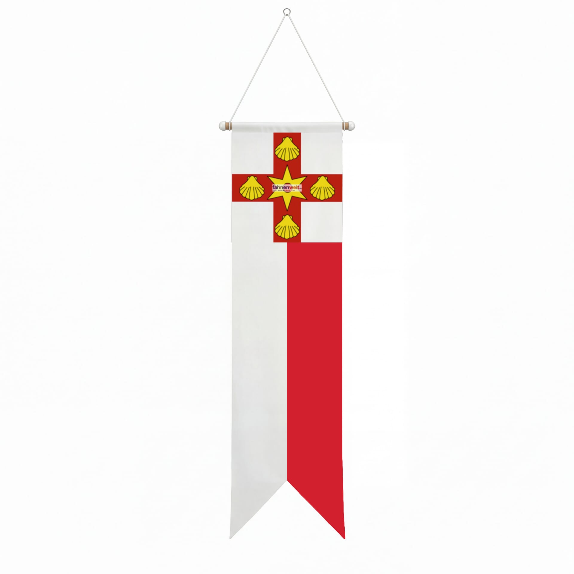 Fahne Gemeinde 1376 Goumoens-le-Jux Ehemalige Gemeinde (VD) | 30 x 30 cm und Gr&ouml;sser - Bild 3