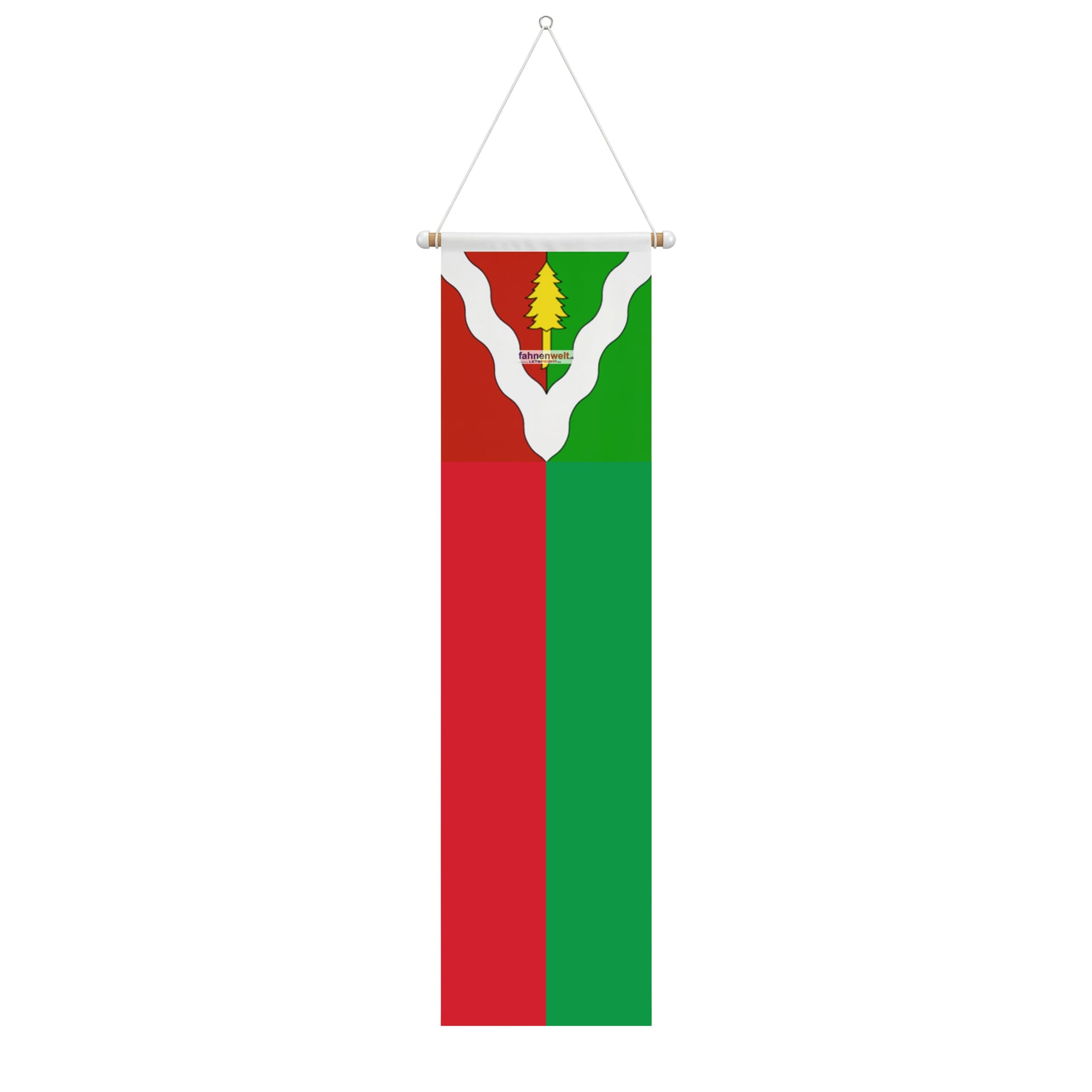 Fahne Gemeinde 1061 Villars-Mendraz Ehemalige Gemeinde (VD) | 30 x 30 cm und Gr&ouml;sser - Bild 2