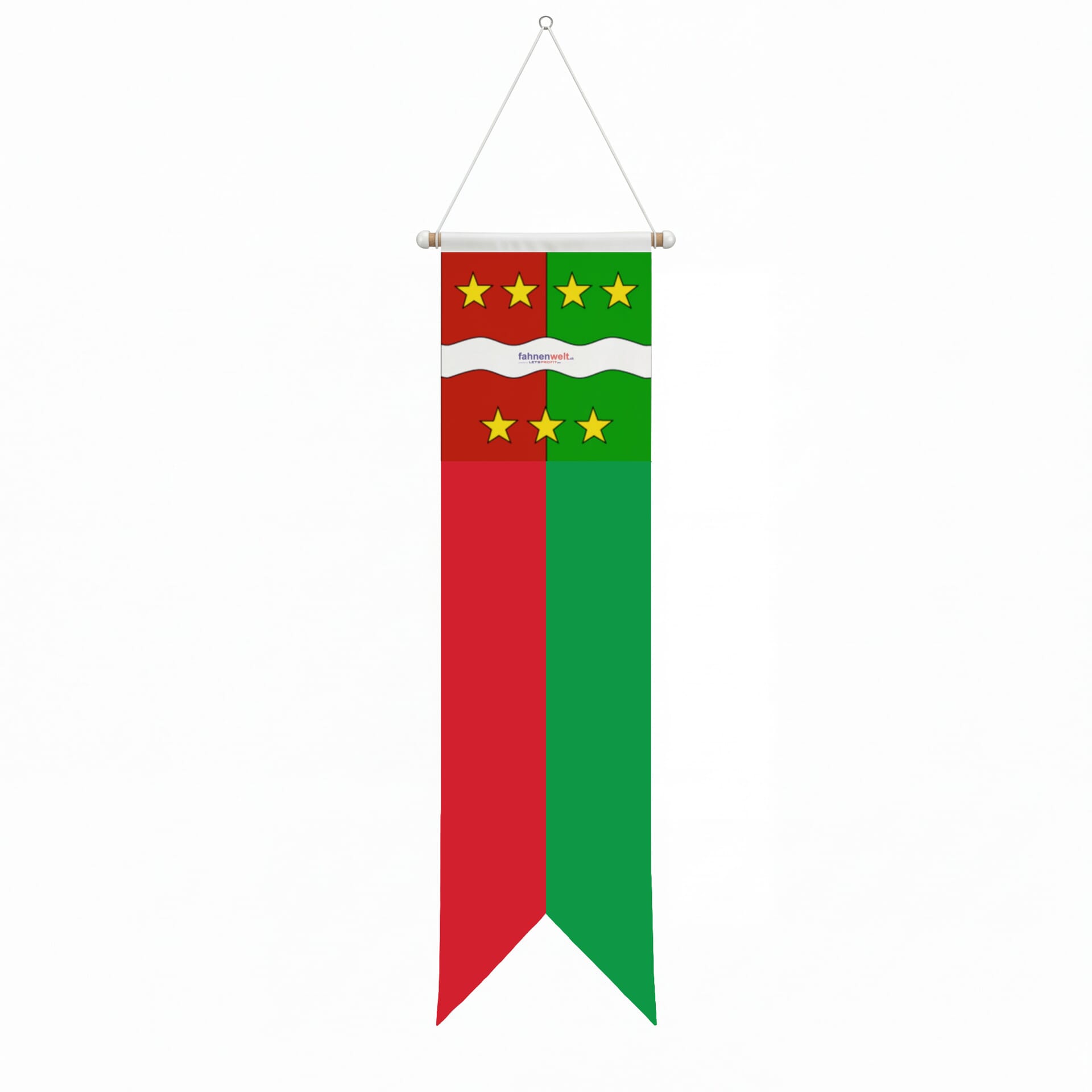 Fahne Gemeinde 1062 Sottens Ehemalige Gemeinde (VD) | 30 x 30 cm und Gr&ouml;sser - Bild 3