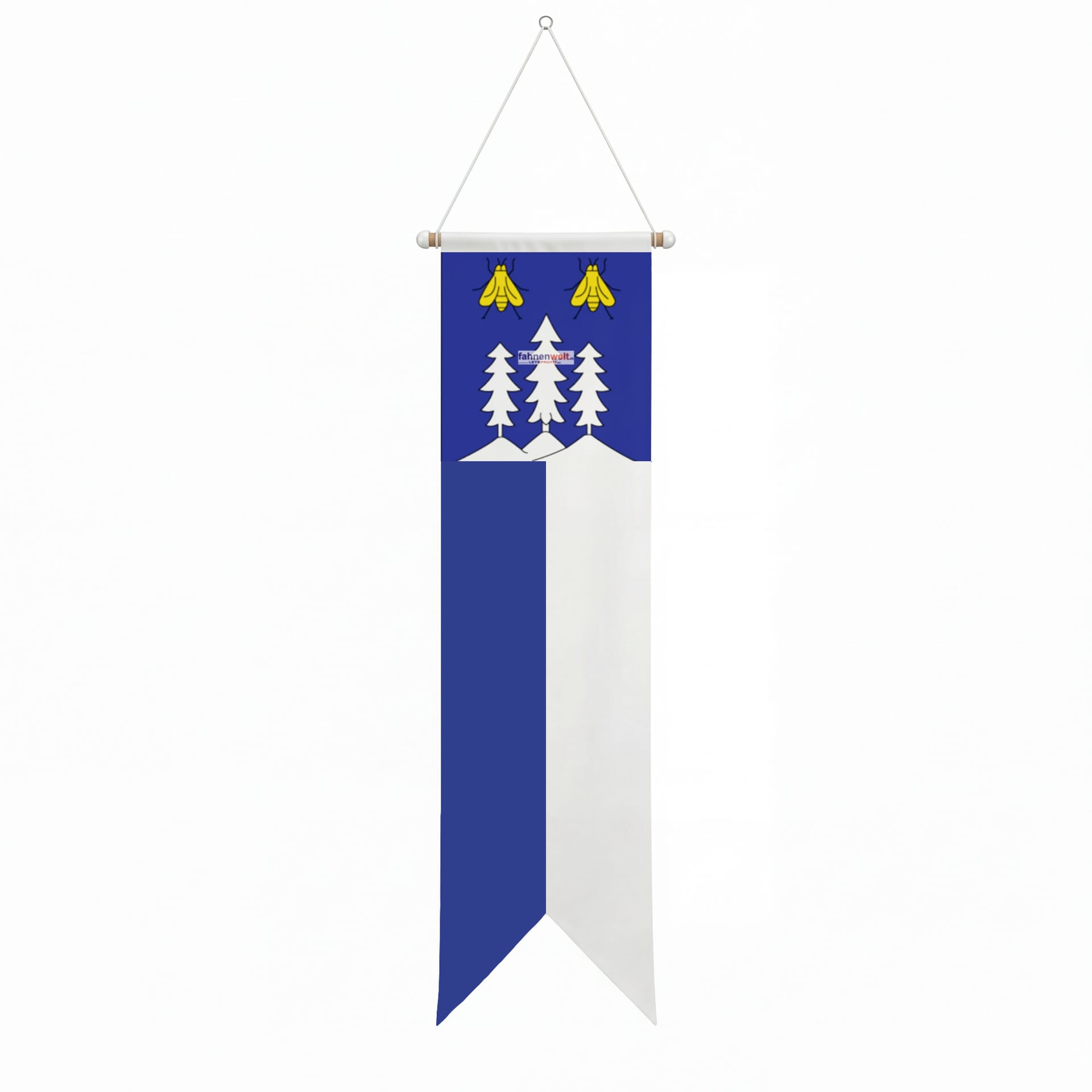 Fahne Gemeinde 1059 Peney-le-Jorat Ehemalige Gemeinde (VD) | 30 x 30 cm und Gr&ouml;sser - Bild 3