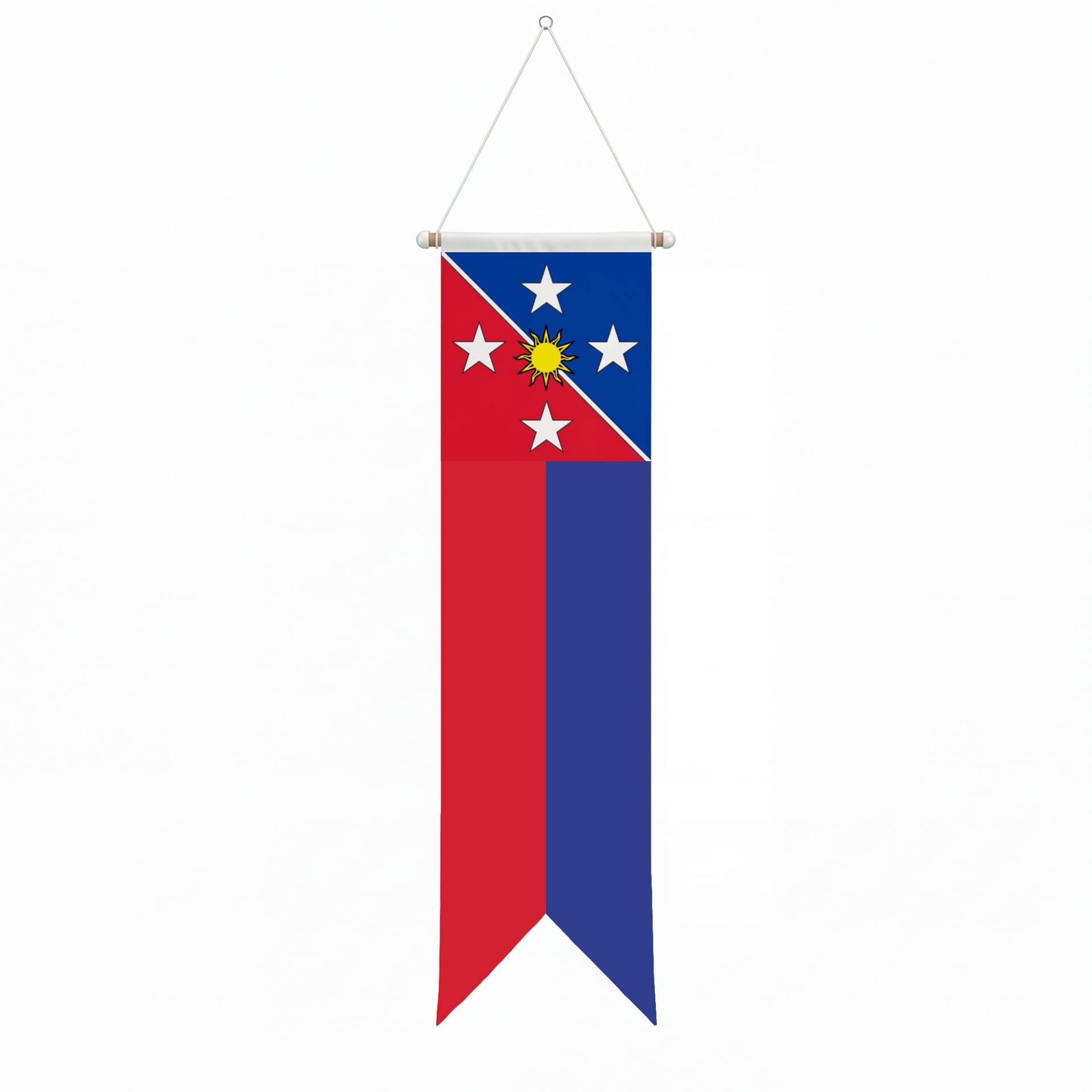 Fahne Gemeinde 3962, 3963 Crans-Montana (VS) | 30 x 30 cm und Gr&ouml;sser - Bild 3
