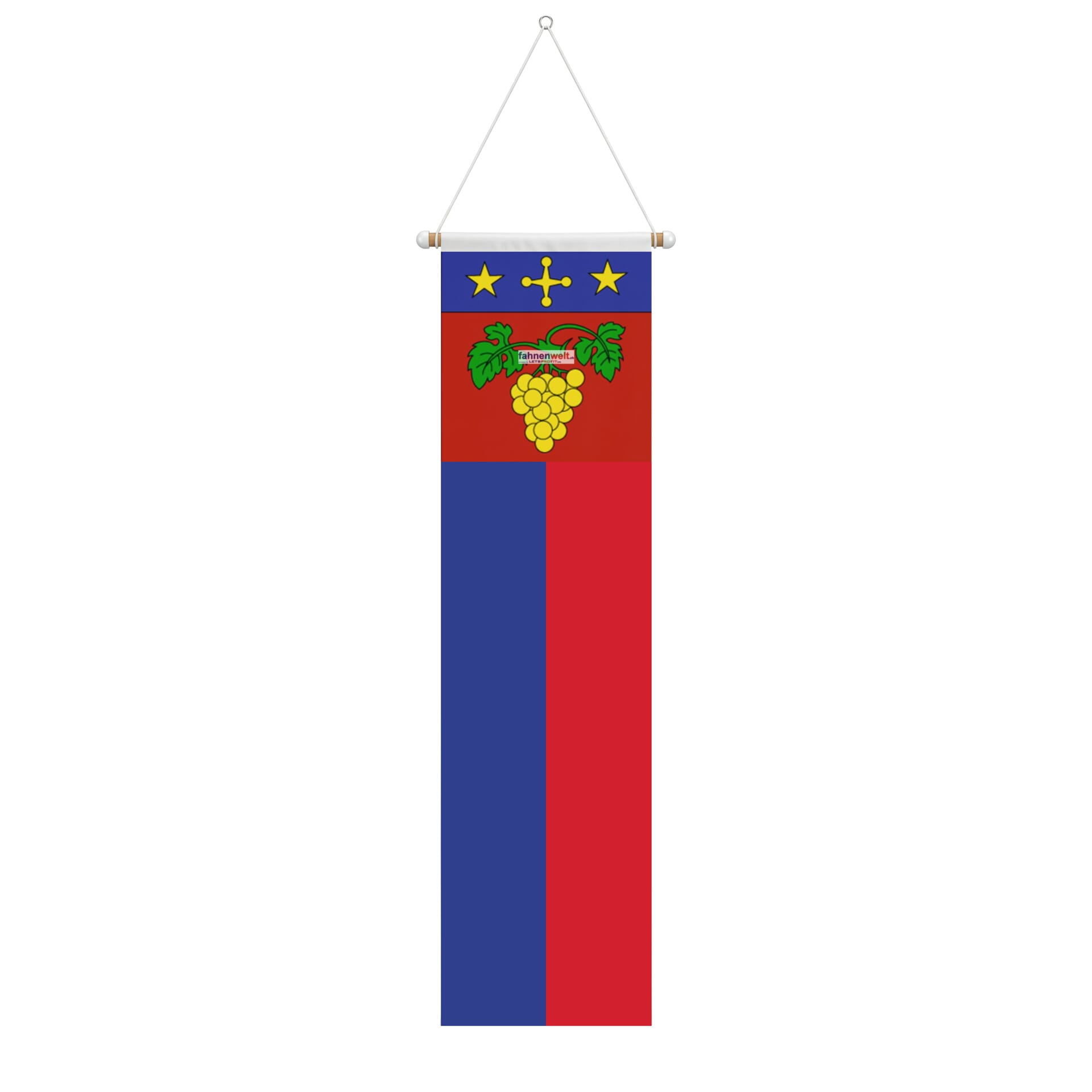 Fahne Gemeinde 1963 V&eacute;troz (VS) | 30 x 30 cm und Gr&ouml;sser - Bild 3