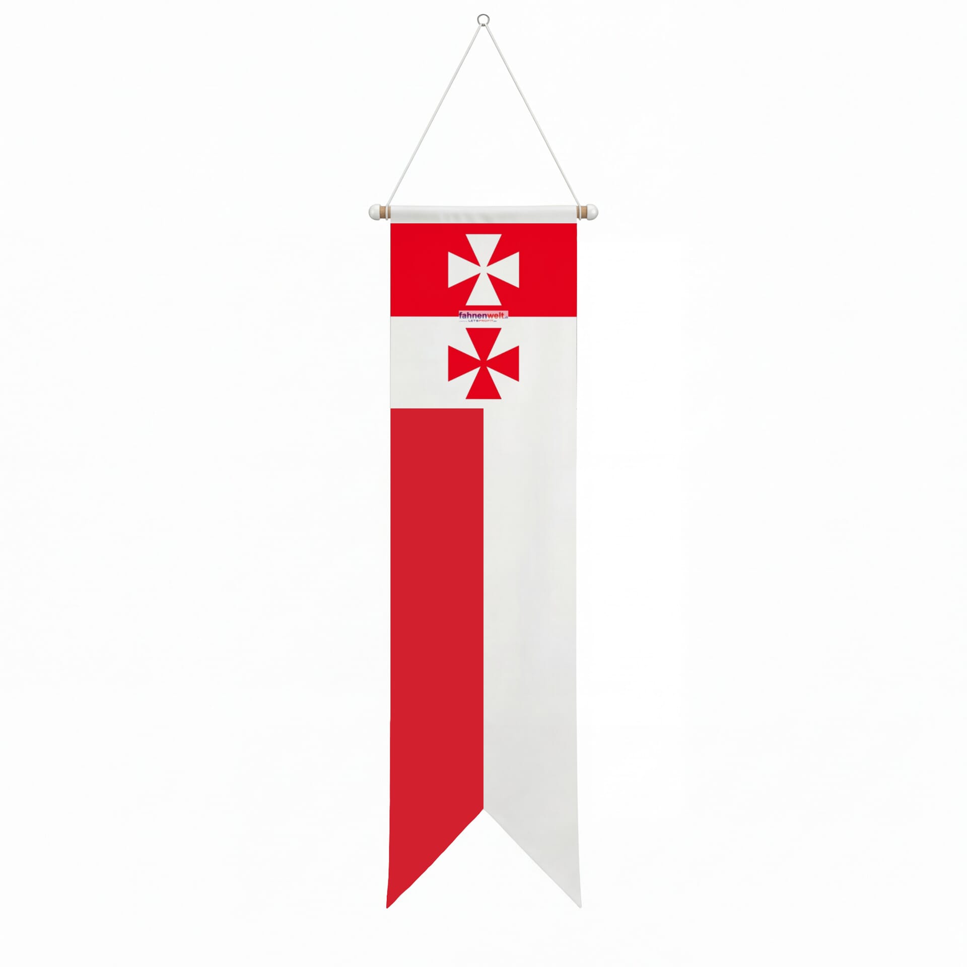 Fahne Gemeinde 3985 M&uuml;nster-Geschinen Ehemalige Gemeinde (VS) | 30 x 30 cm und Gr&ouml;sser - Bild 3