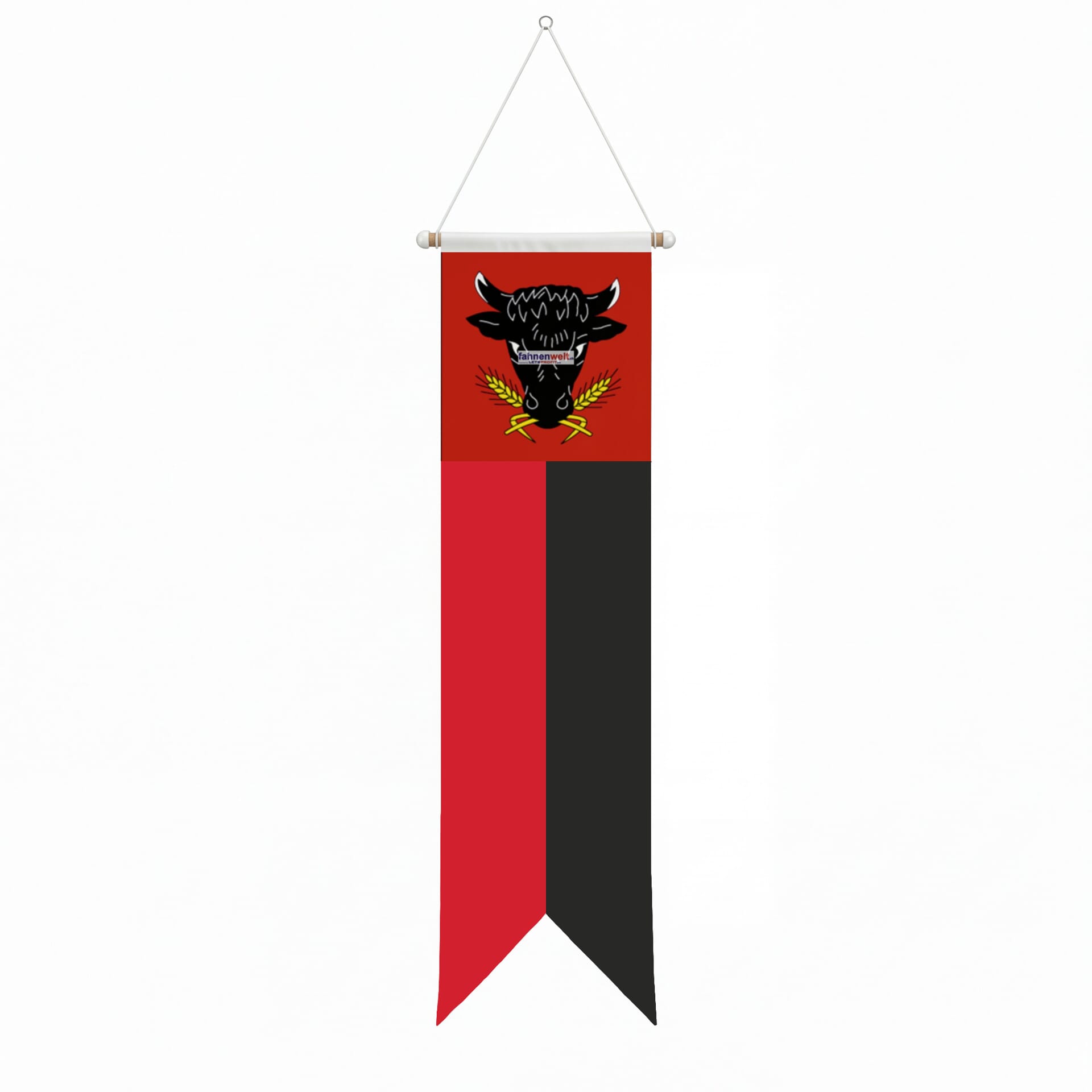 Fahne Gemeinde 3983 M&ouml;rel Ehemalige Gemeinde (VS) | 30 x 30 cm und Gr&ouml;sser - Bild 3