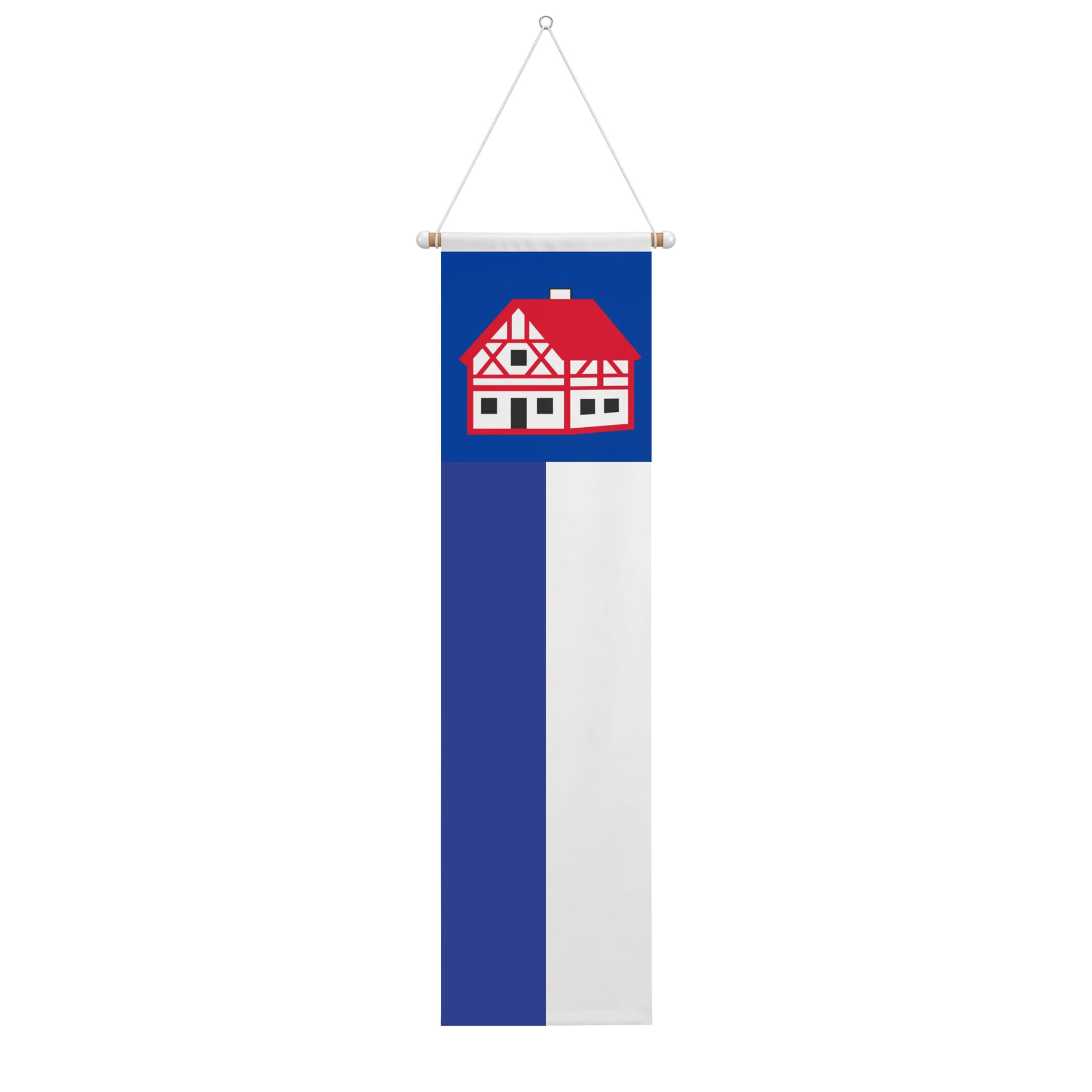 Fahne Gemeinde 8915 Hausen am Albis Vers. 2 (ZH) | 30 x 30 cm und Gr&ouml;sser - Bild 2