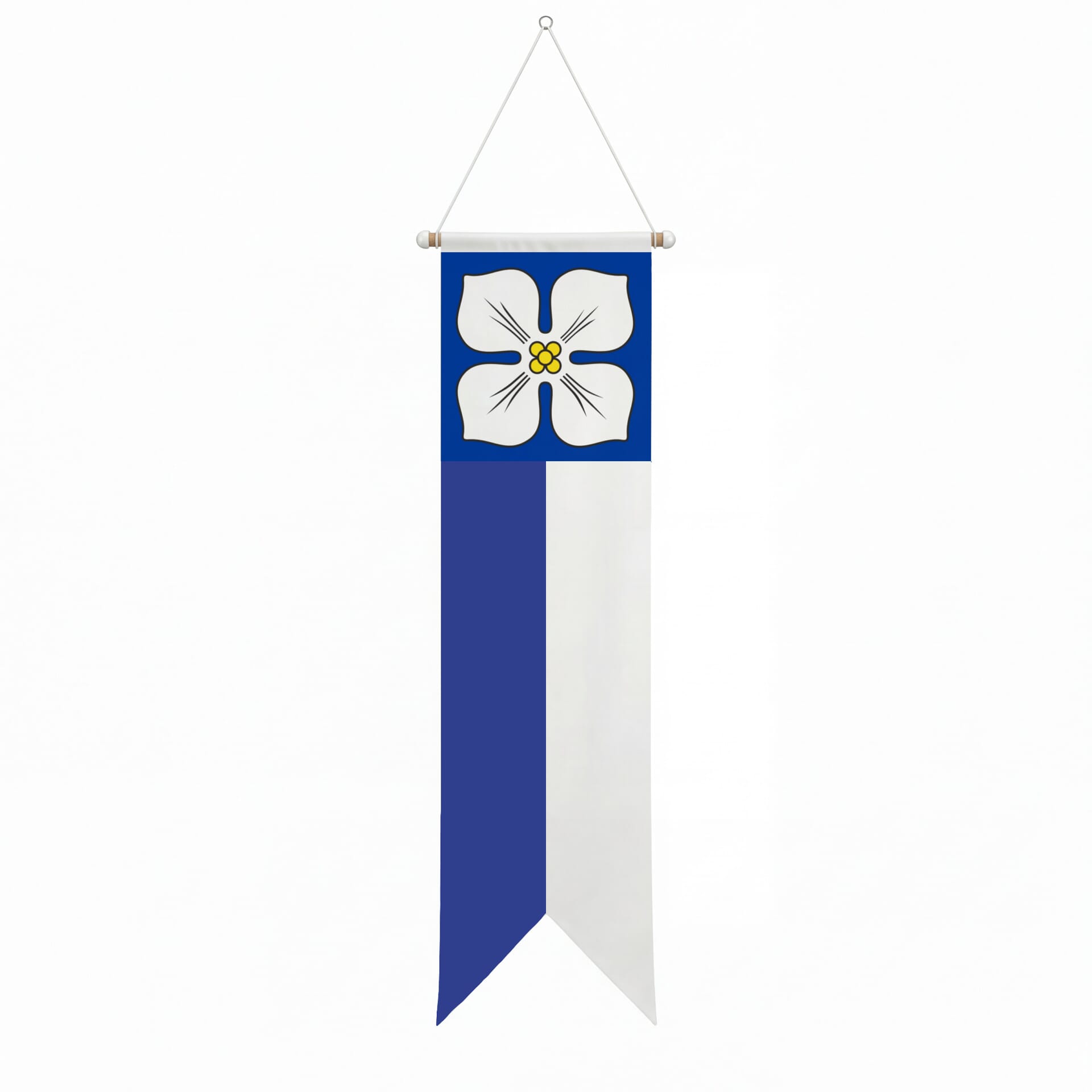 Fahne Gemeinde 8802 Kilchberg (ZH) | 30 x 30 cm und Gr&ouml;sser - Bild 3
