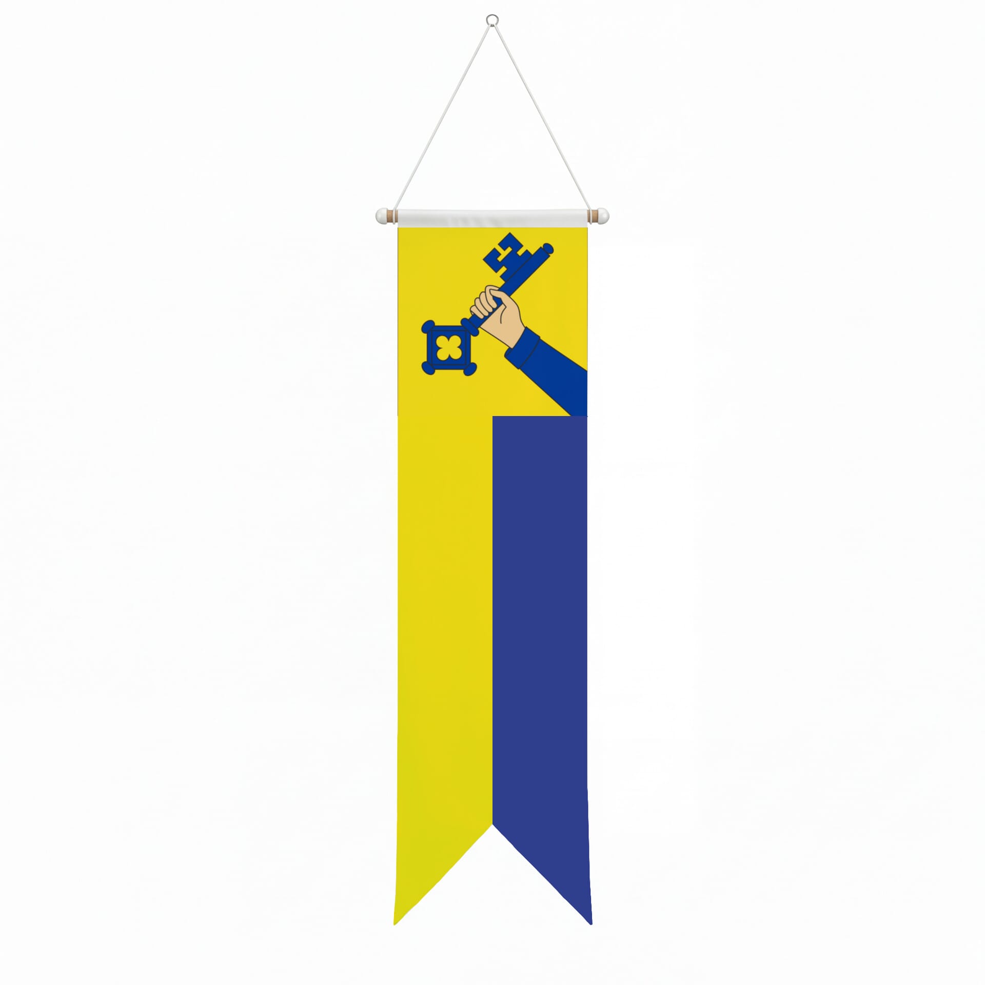 Fahne Gemeinde 8304 Wallisellen alt (ZH) | 30 x 30 cm und Gr&ouml;sser - Bild 3