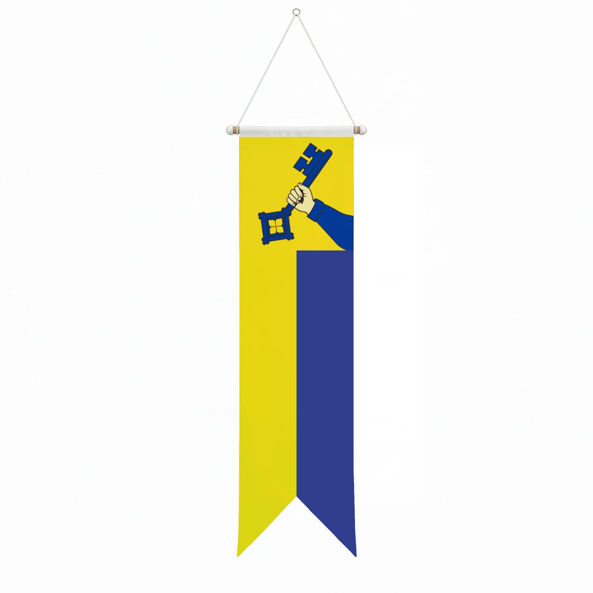 Fahne Gemeinde 8304 Wallisellen neu (ZH) | 30 x 30 cm und Gr&ouml;sser - Bild 3