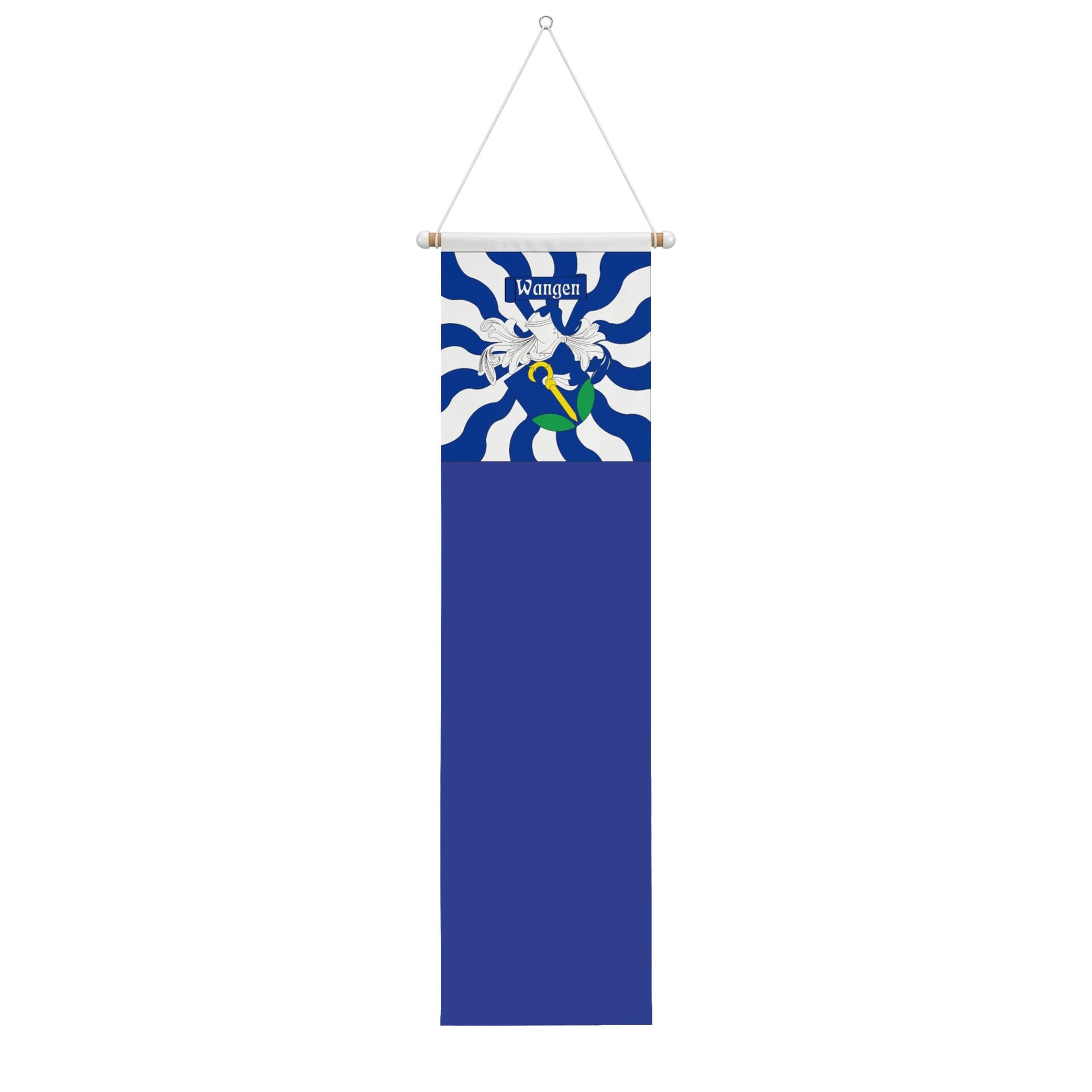 Fahne geflammt Gemeinde 8855 Wangen (SZ) | 30 x 30 cm und Gr&ouml;sser - Bild 2