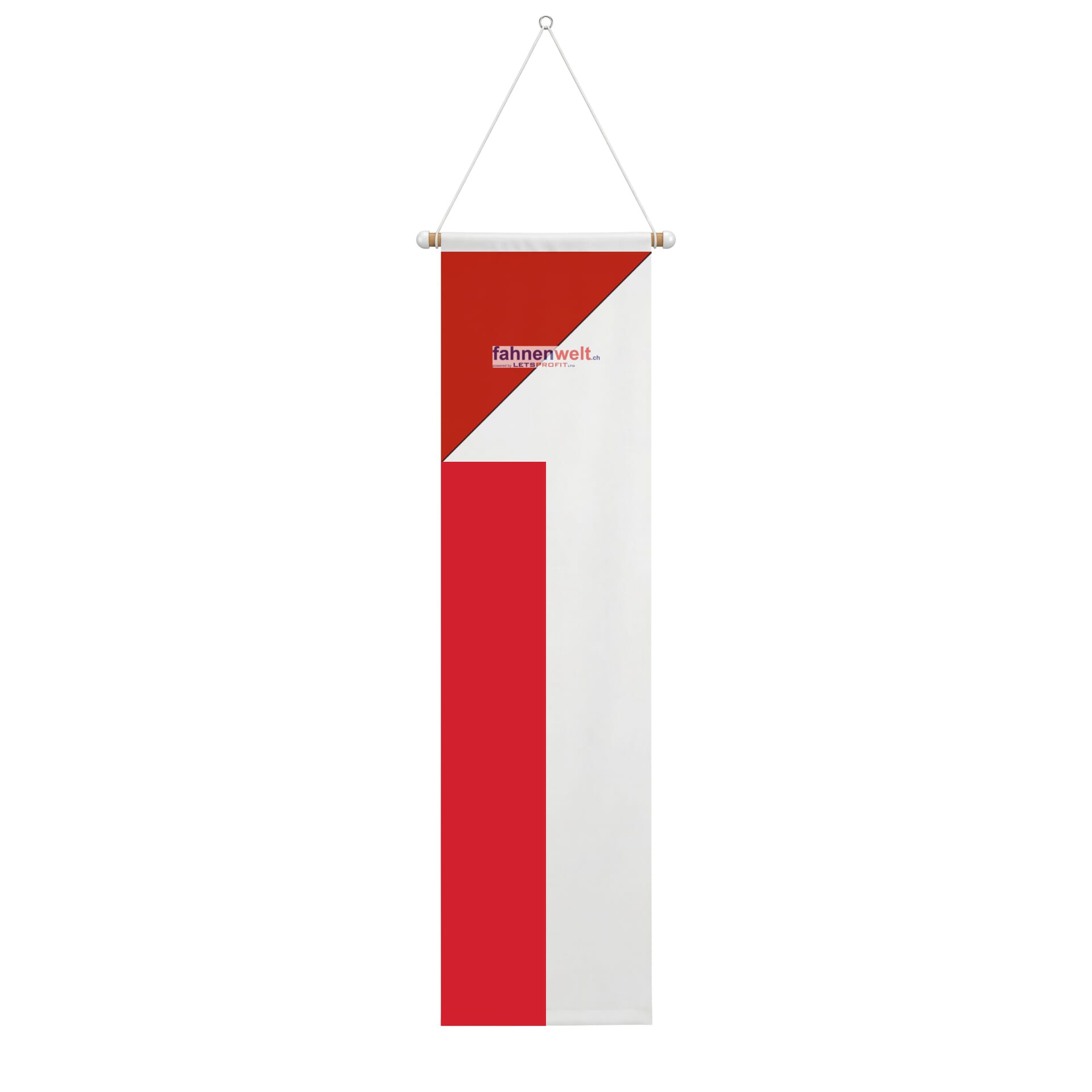 Fahne Bezirk G&ouml;sgen (SO) | 30 x 30 cm und Gr&ouml;sser - Bild 2