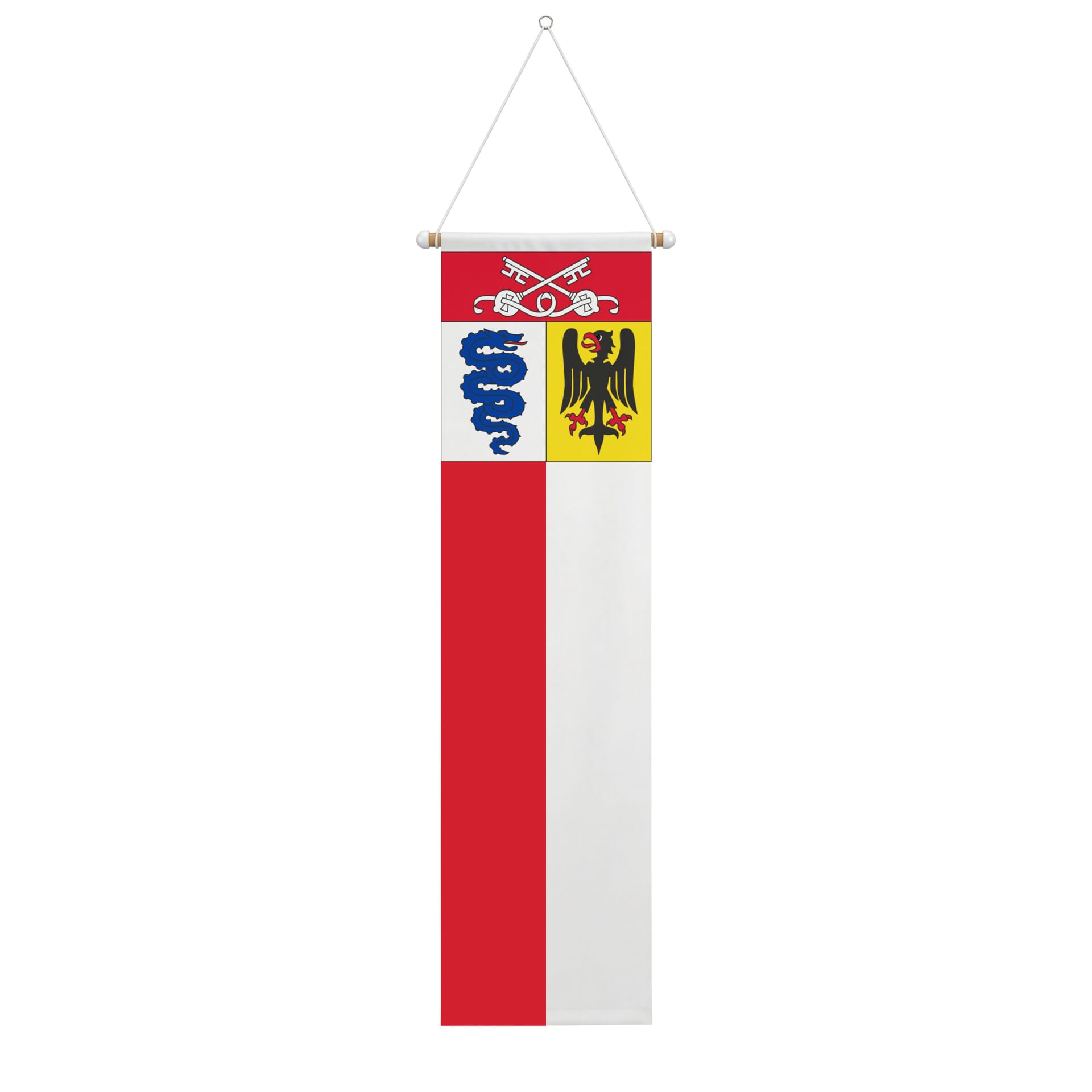 Fahne Gemeinde 6710 Biasca (TI) | 30 x 30 cm und Gr&ouml;sser - Bild 2