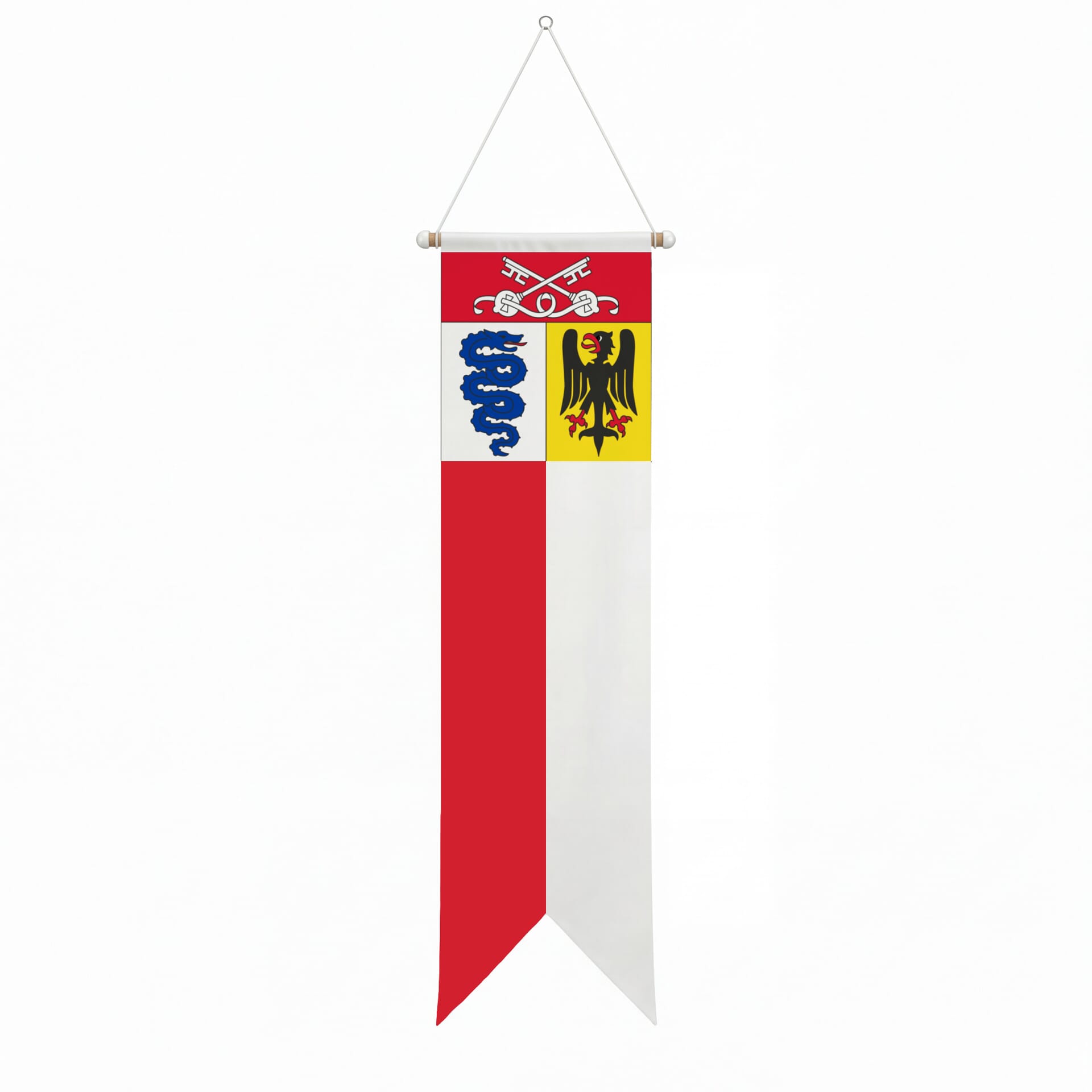 Fahne Gemeinde 6710 Biasca (TI) | 30 x 30 cm und Gr&ouml;sser - Bild 3