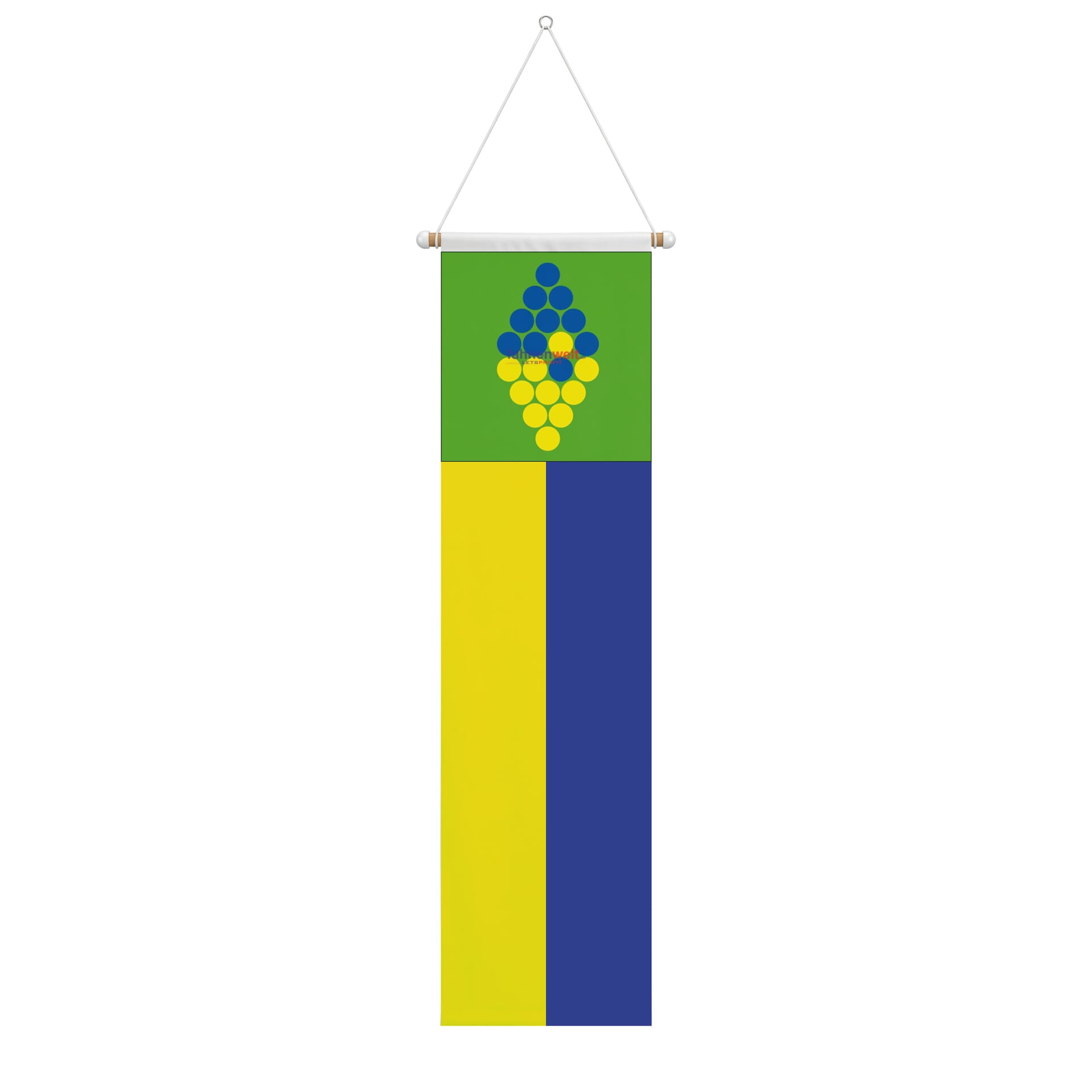 Fahne Gemeinde 6516 Cugnasco-Gerra (TI) | 30 x 30 cm und Gr&ouml;sser - Bild 2