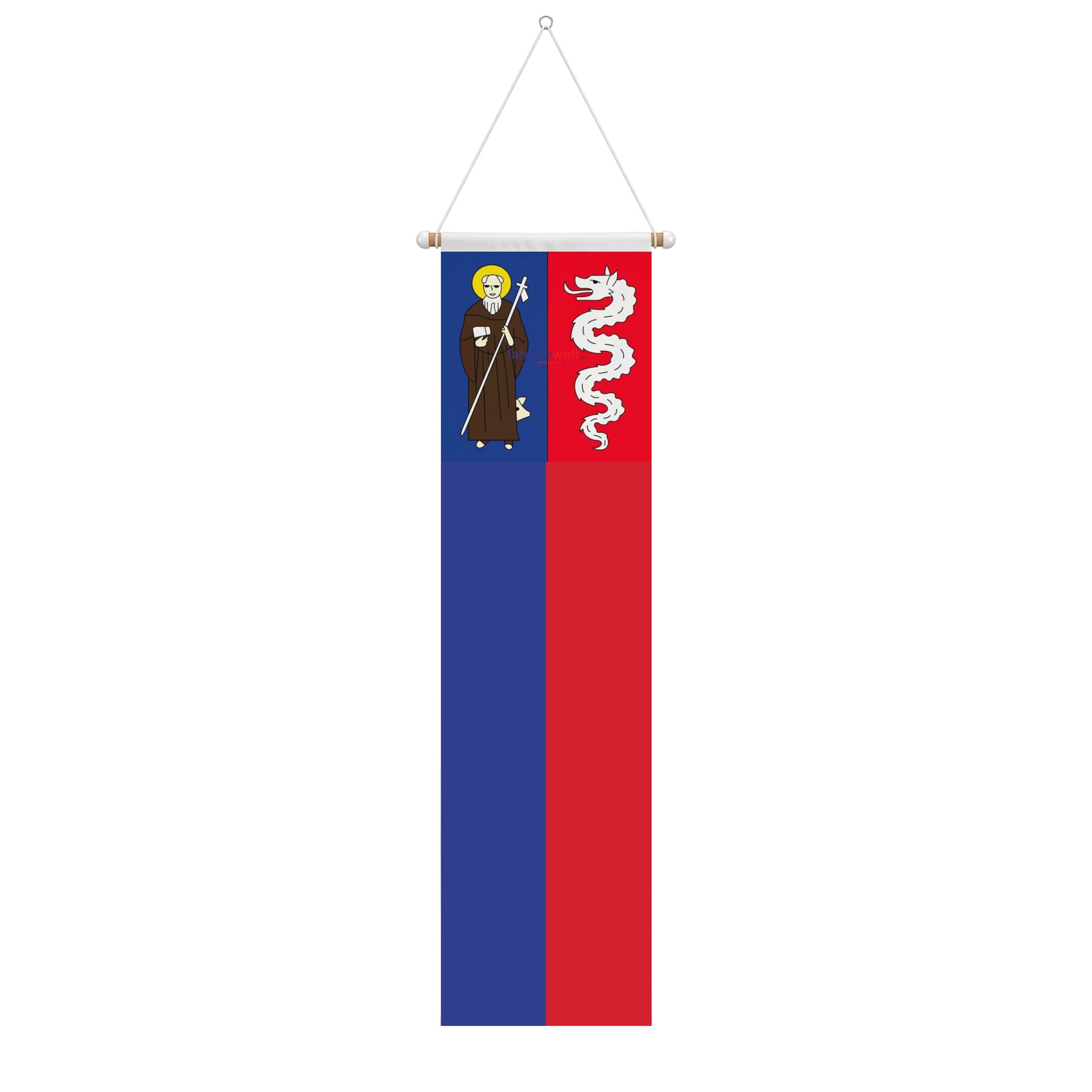 Fahne Gemeinde 6583 S. Antonio (TI) | 30 x 30 cm und Gr&ouml;sser - Bild 2