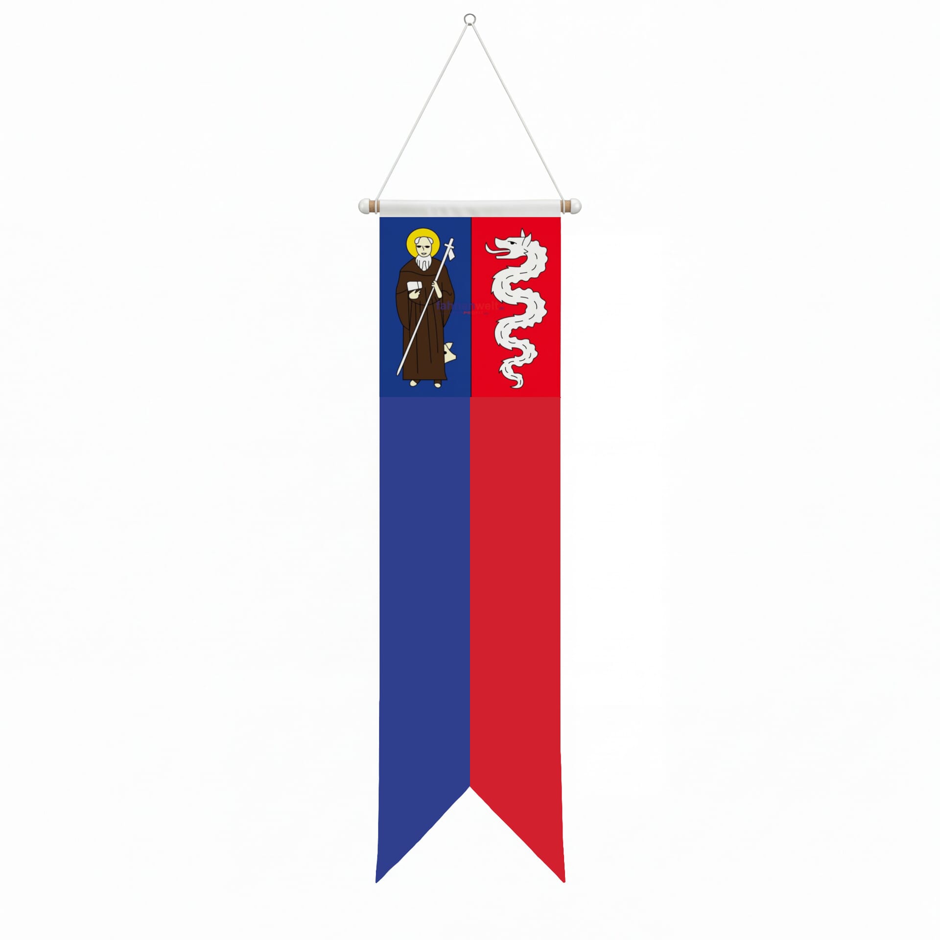 Fahne Gemeinde 6583 S. Antonio (TI) | 30 x 30 cm und Gr&ouml;sser - Bild 3