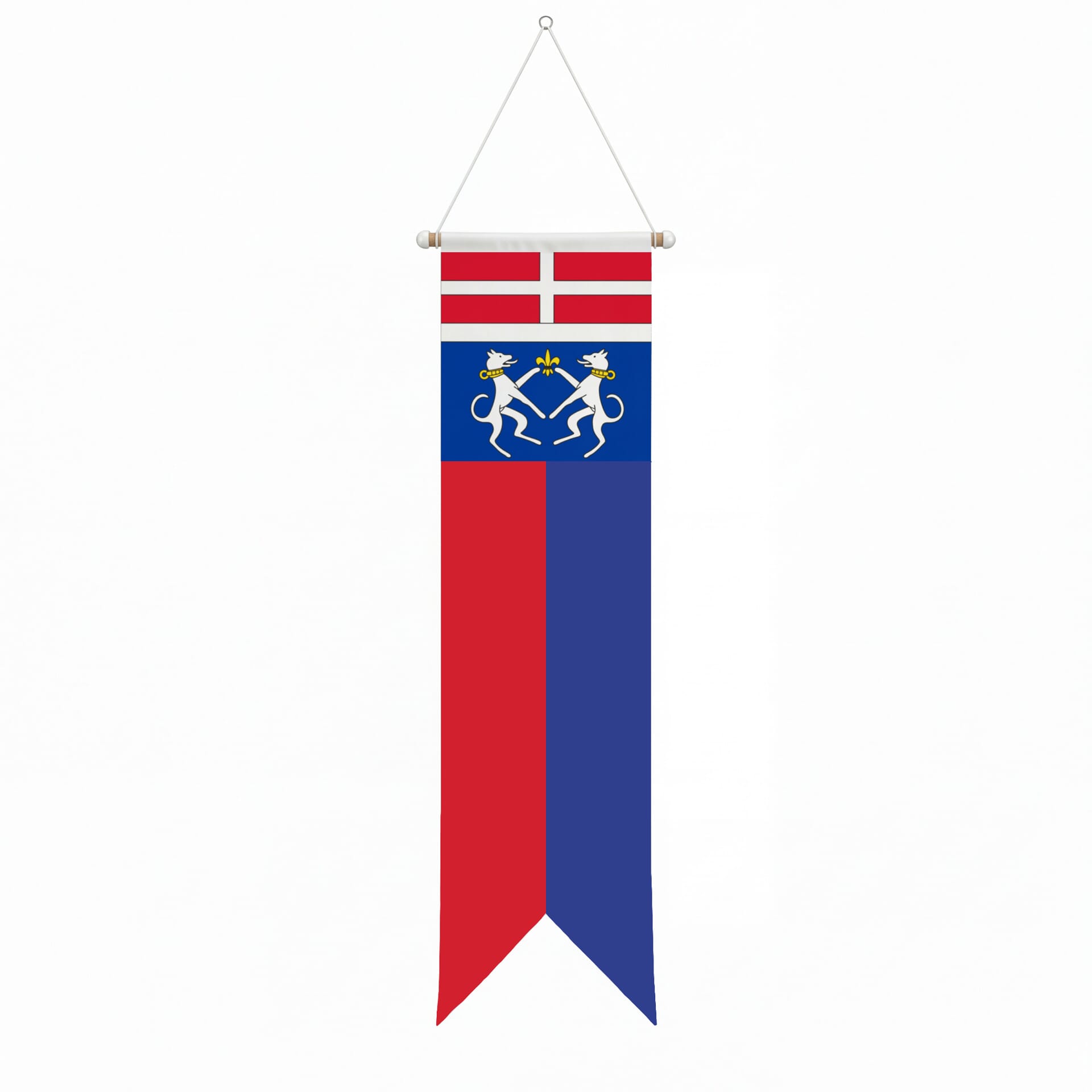 Fahne Gemeinde 6773 Prato (Leventina) (TI) | 30 x 30 cm und Gr&ouml;sser - Bild 3