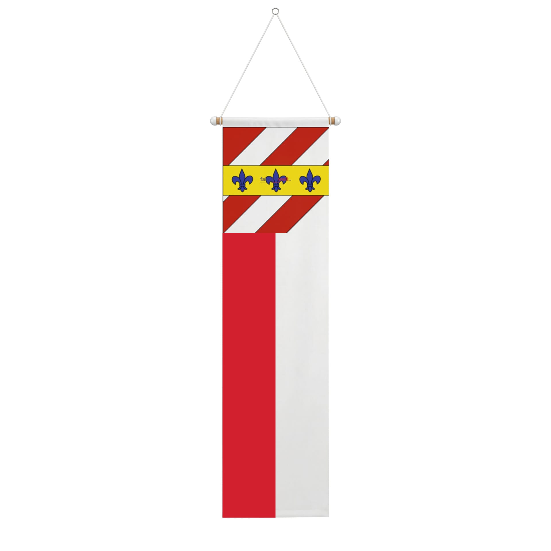 Fahne Gemeinde 6714 Semione Ehemalige Gemeinde (TI) | 30 x 30 cm und Gr&ouml;sser - Bild 2