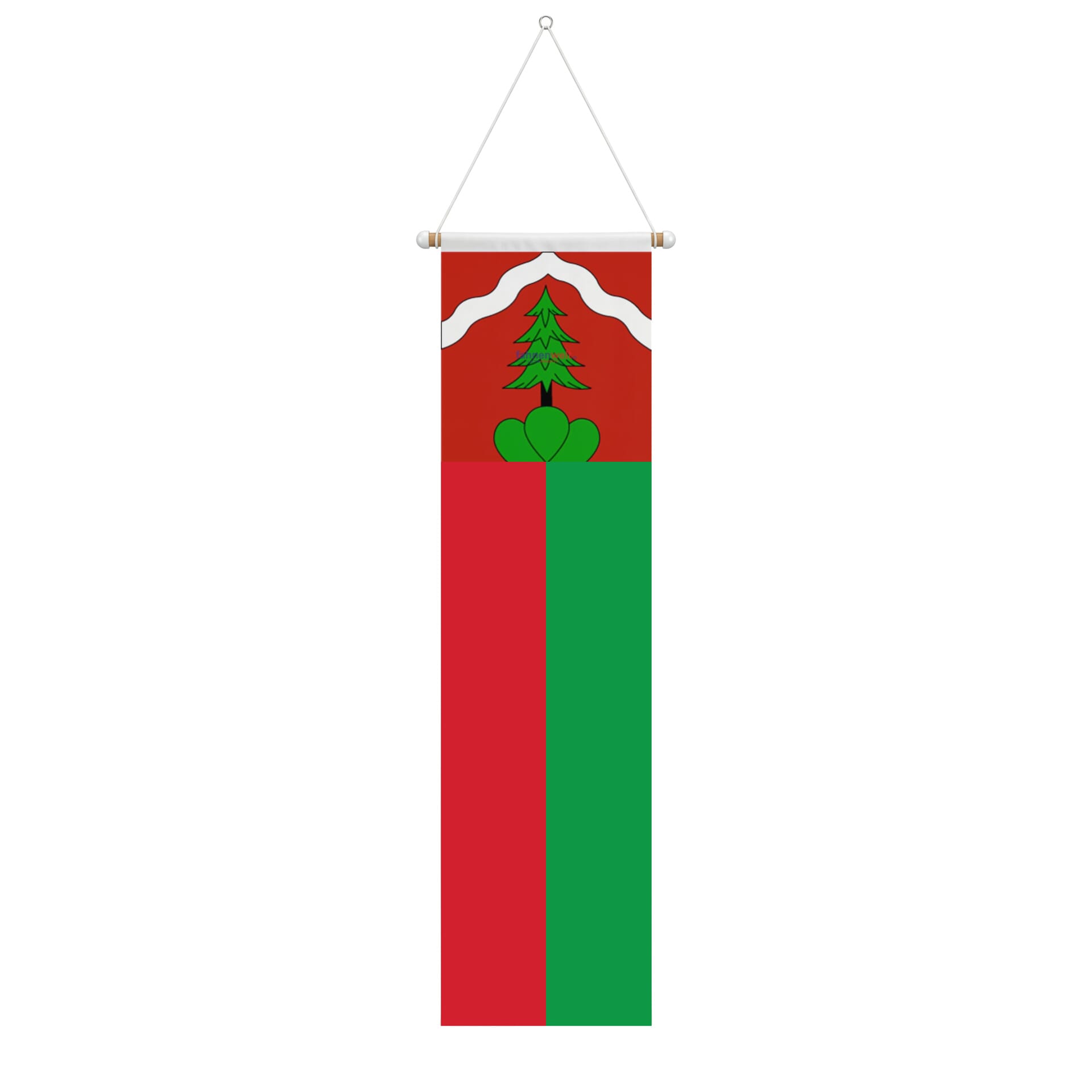 Fahne Gemeinde 6676 Bignasco Ehemalige Gemeinde (TI) | 30 x 30 cm und Gr&ouml;sser - Bild 2