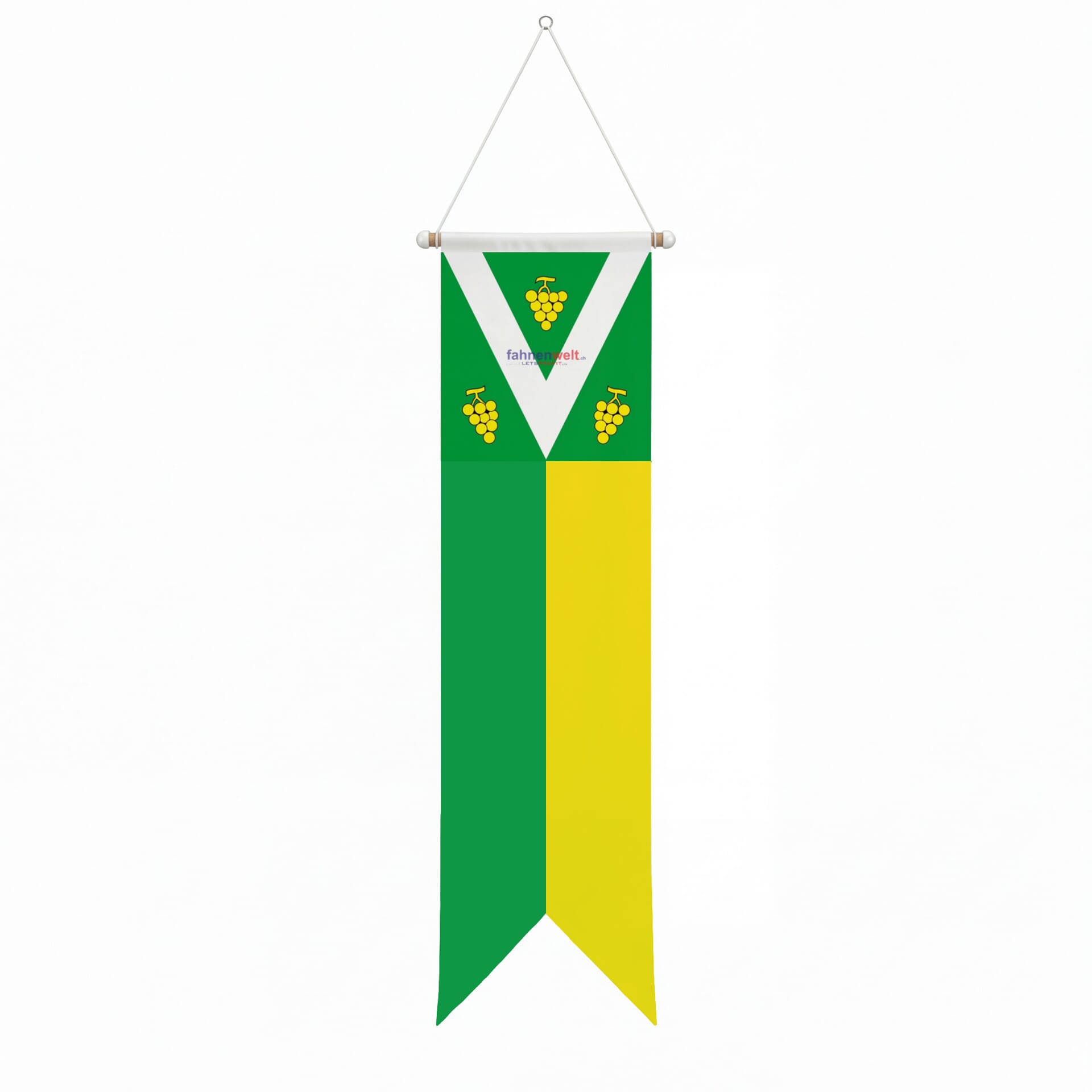 Fahne Gemeinde 6833 Vacallo (TI) | 30 x 30 cm und Gr&ouml;sser - Bild 3