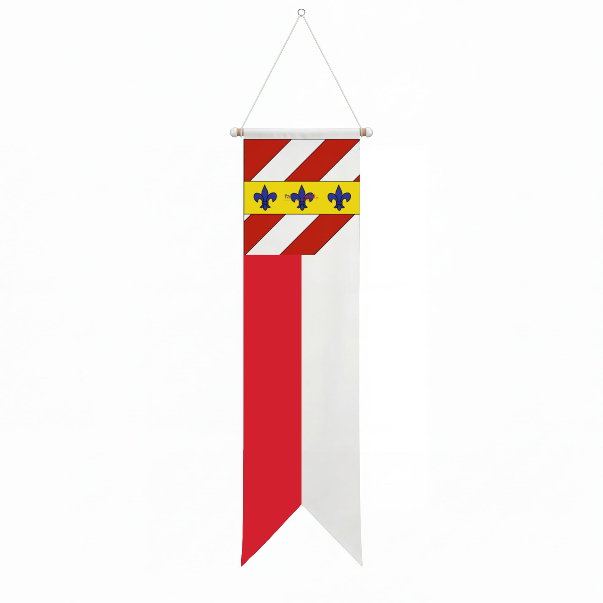 Fahne Gemeinde 6714 Semione Ehemalige Gemeinde (TI) | 30 x 30 cm und Gr&ouml;sser - Bild 3